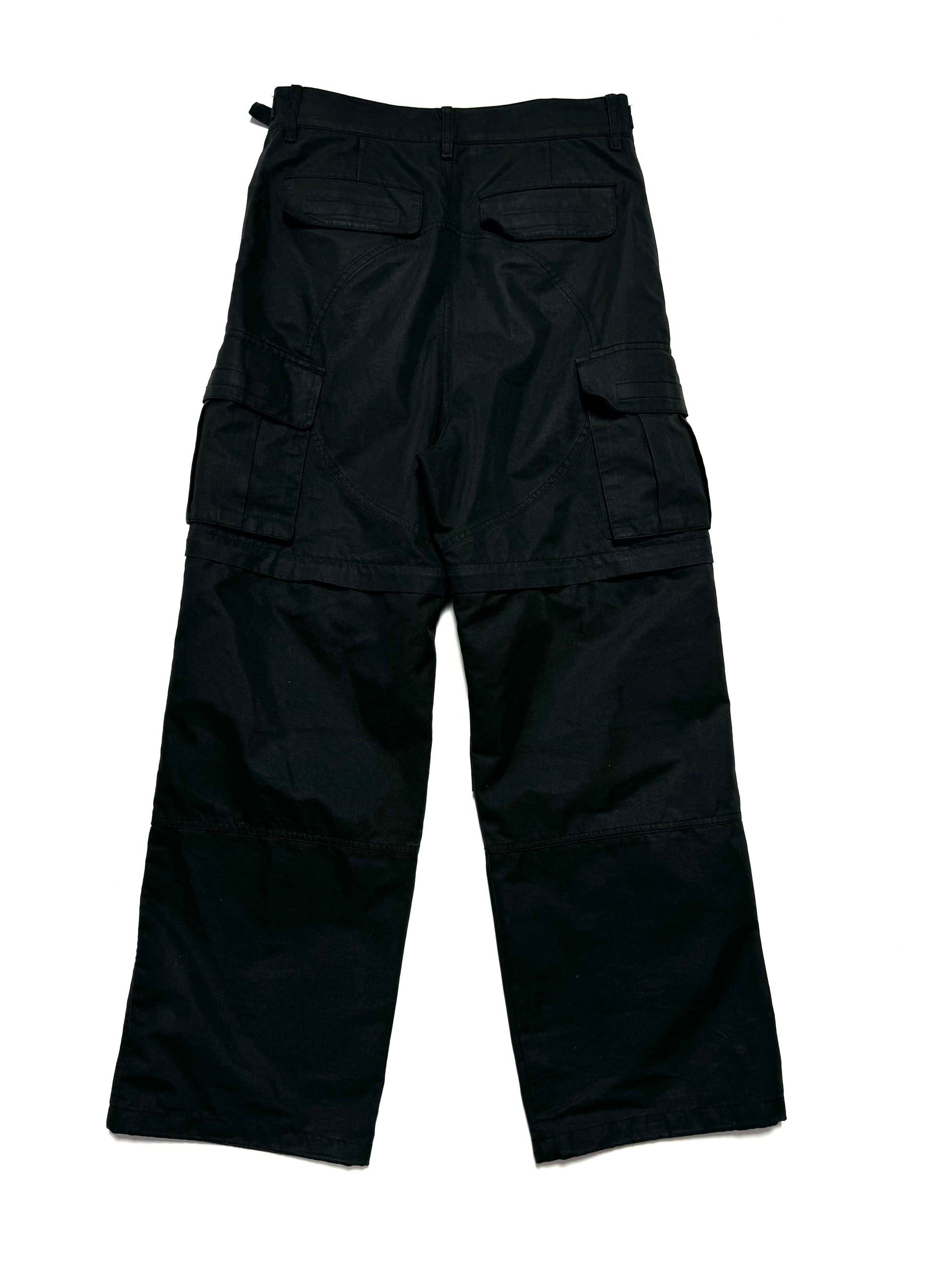 Project G/R Black Cargo Short/Pant