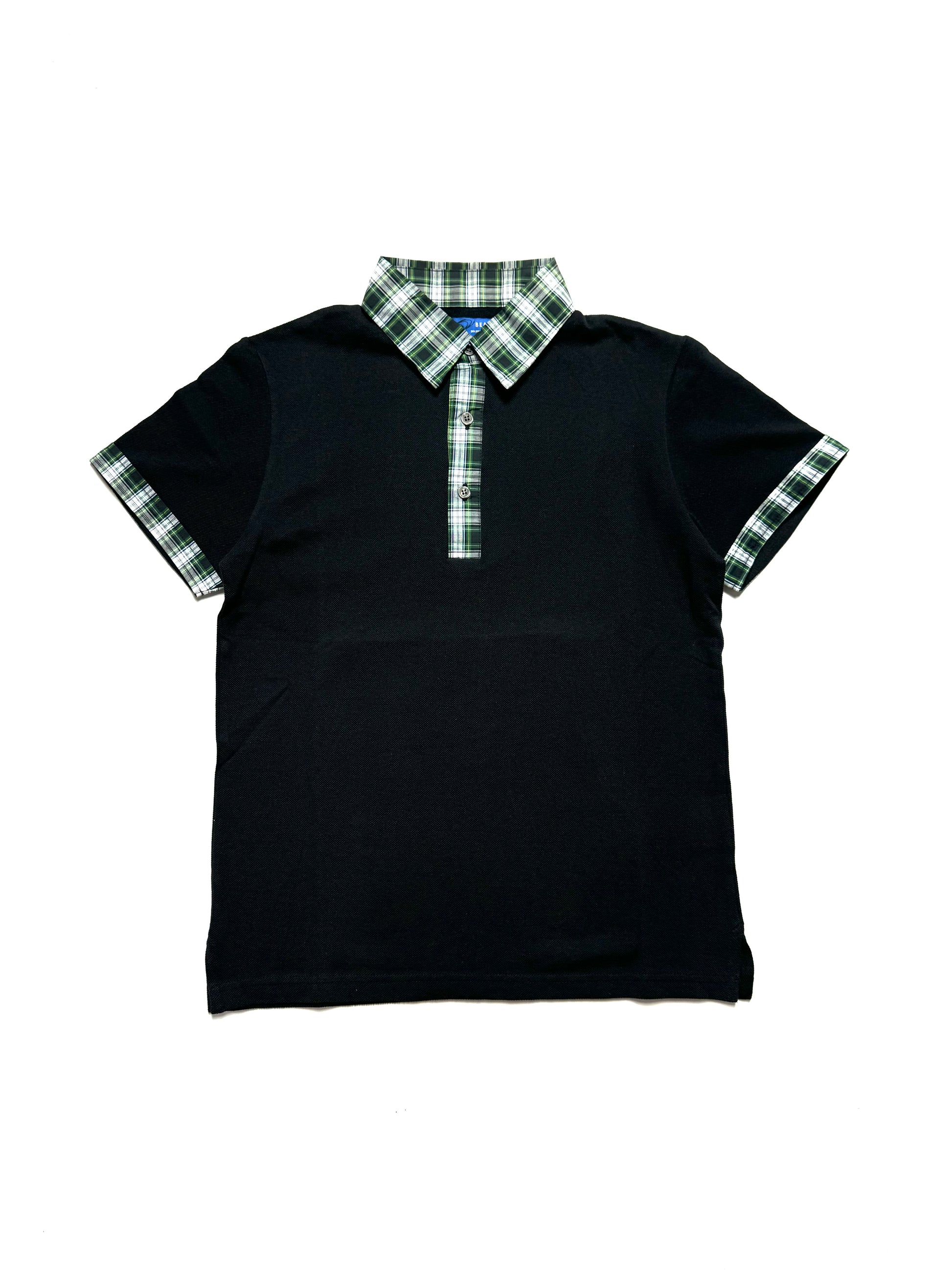 Beams Polo Plaids Collar Shirt