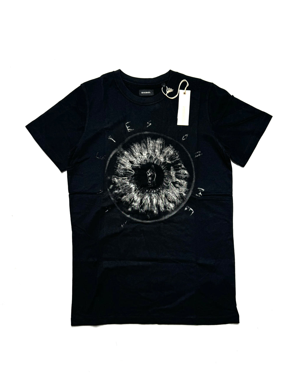 Diesel Black "eyes on me" Tee
