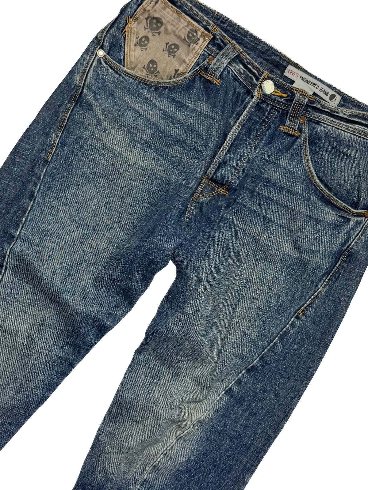 Levi’s Engineered Skull Denim Jeans 90s