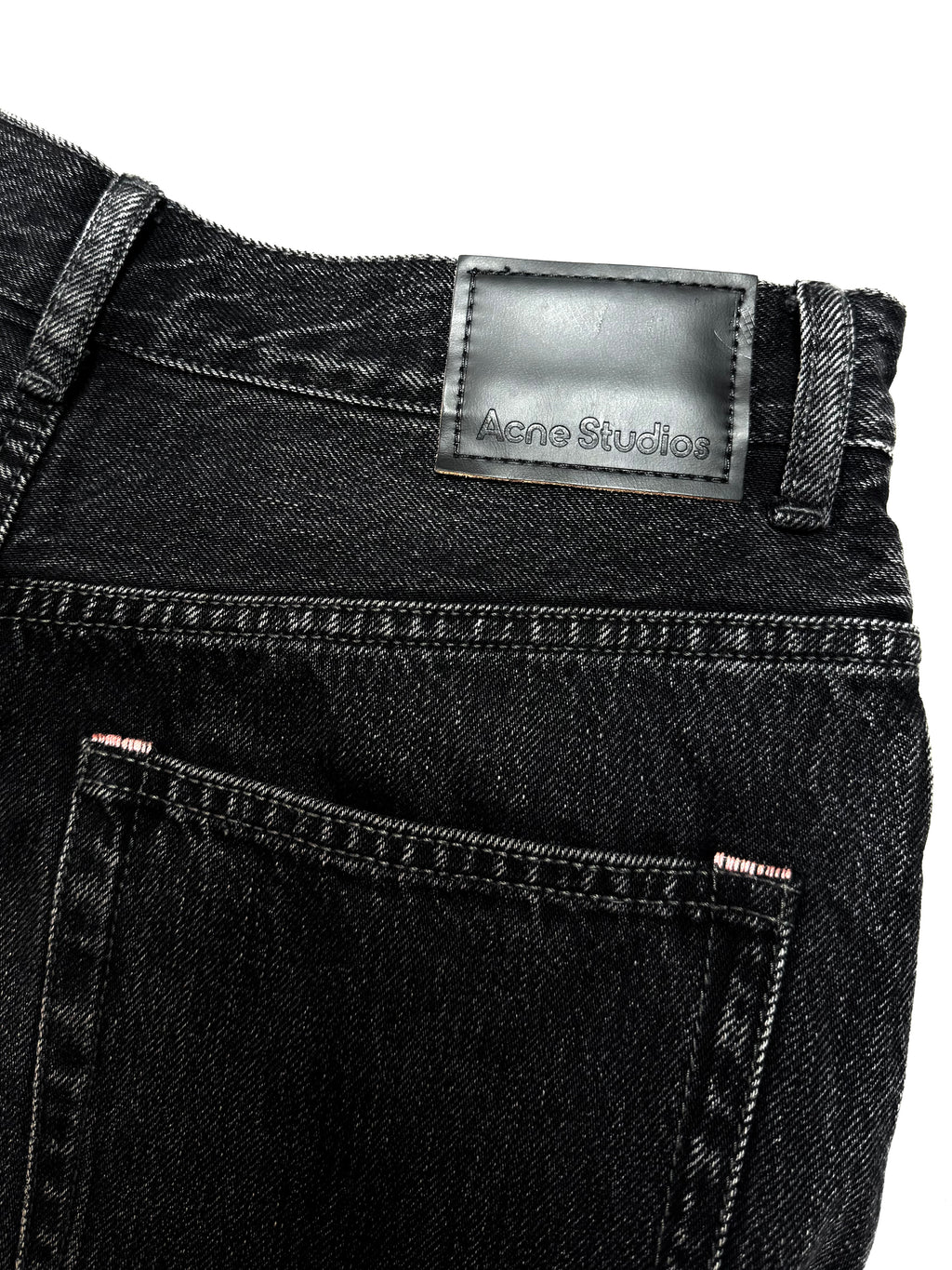Acne Studios Straight Grey Washed Jean