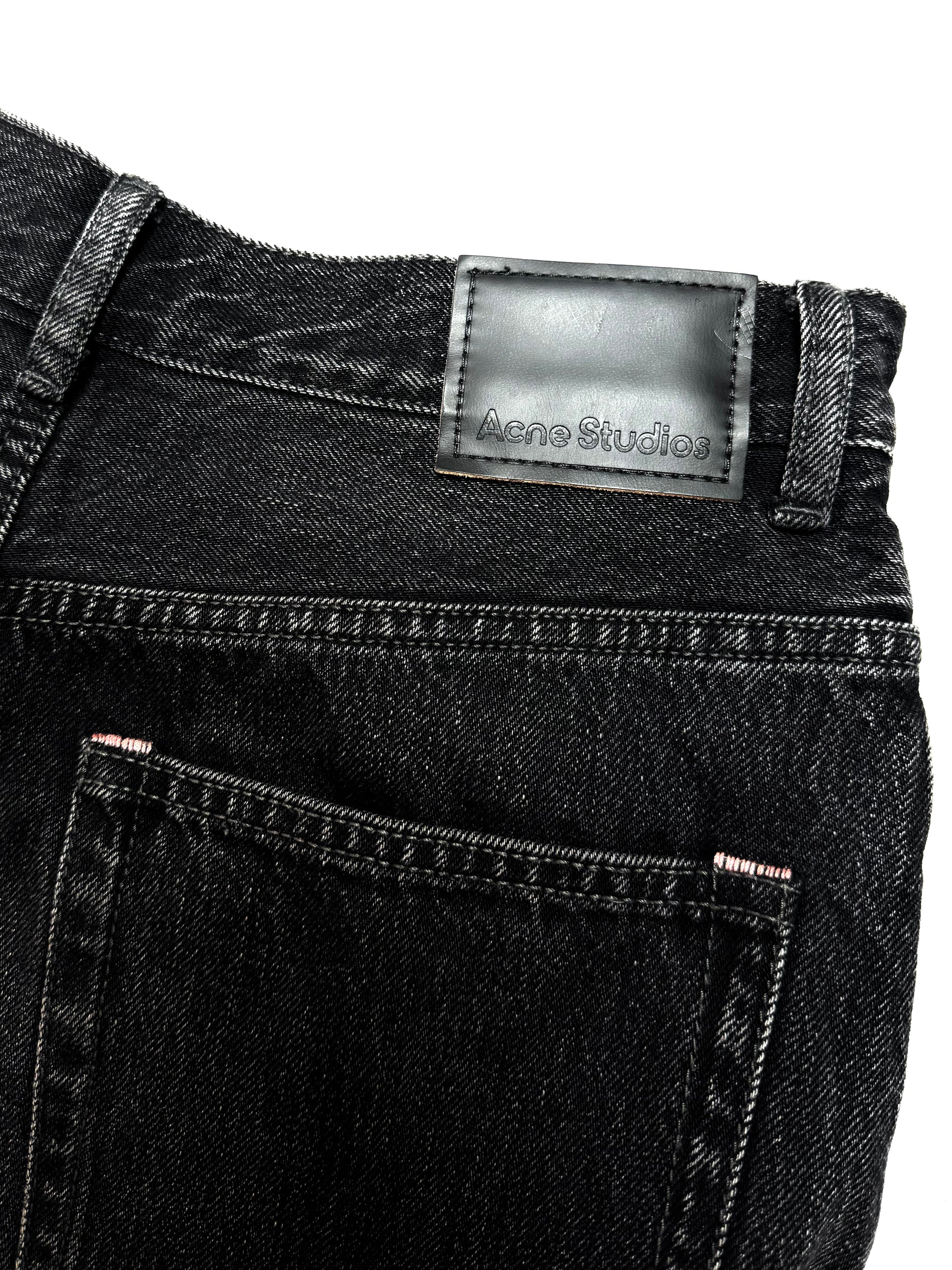 Acne Studios Straight Grey Washed Jean