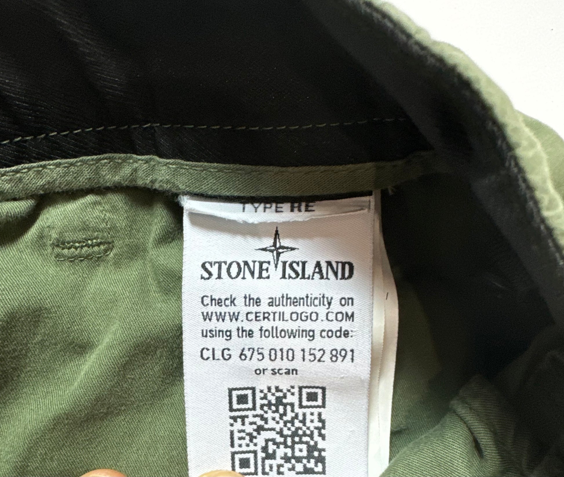 Stone Island Green Short