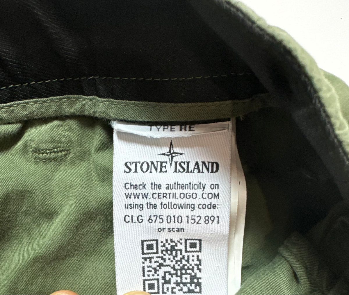 Stone Island Green Short