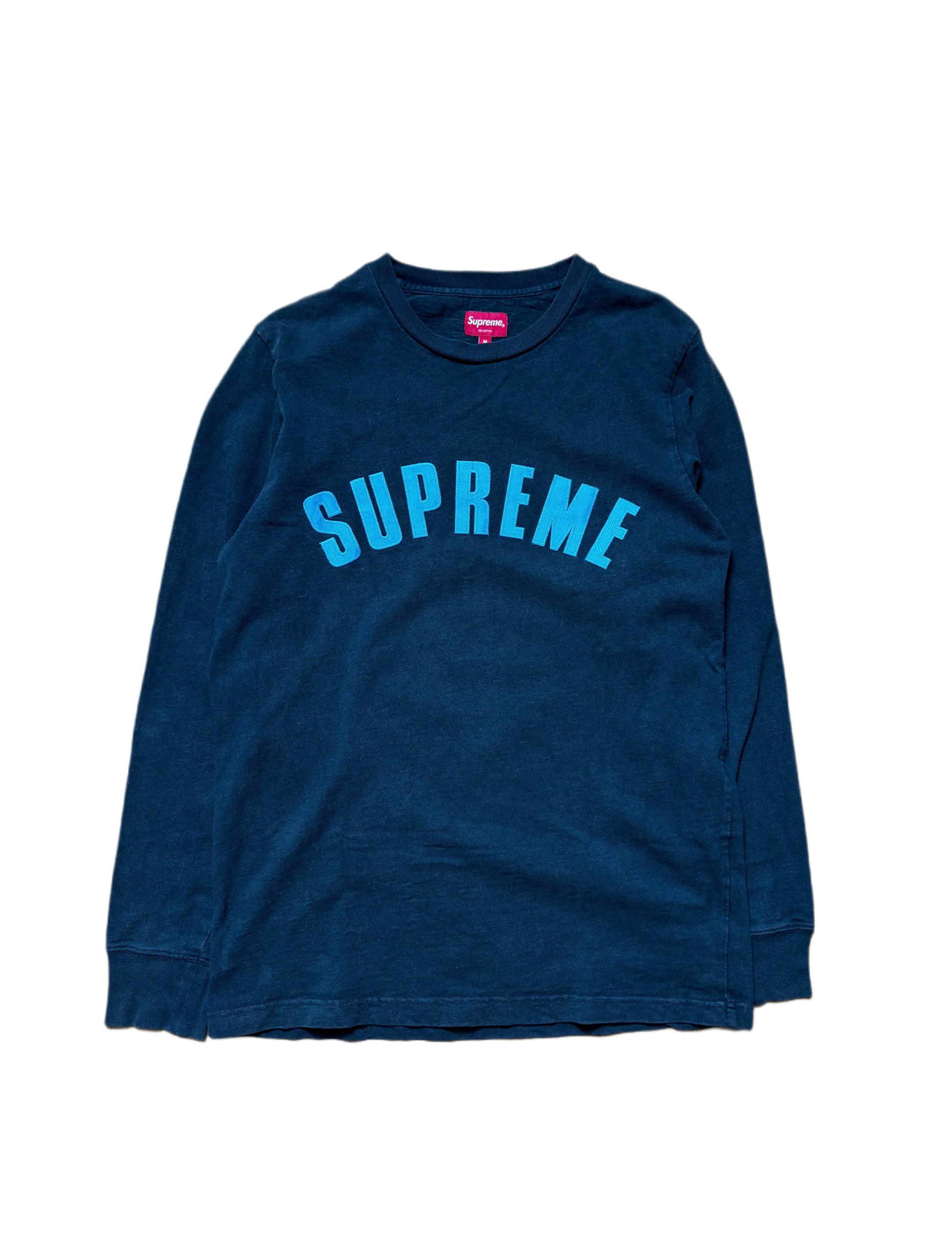 Supreme Navy Long Sleeve
