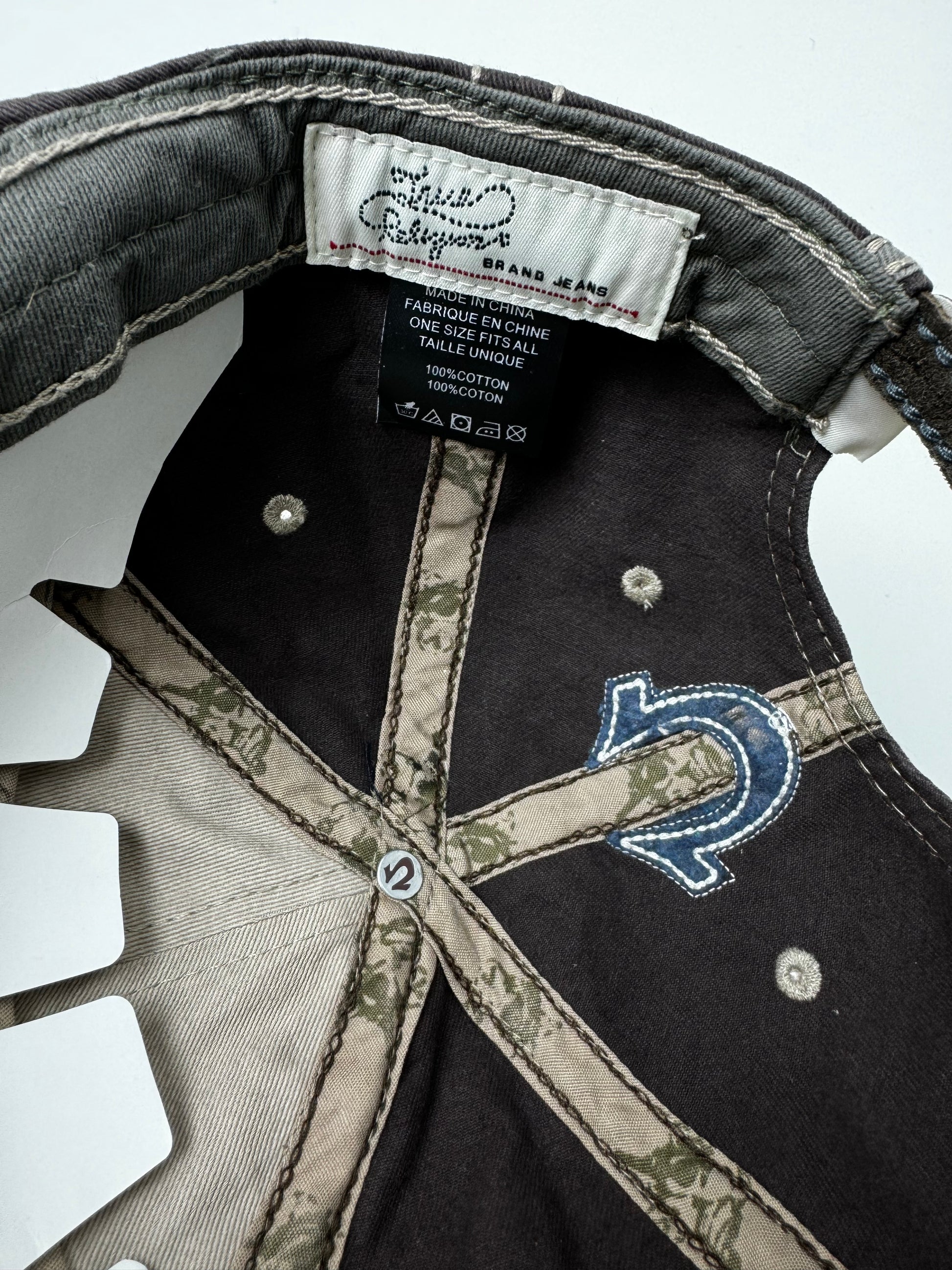 True Religion Denim Distressed Cap (Rare)