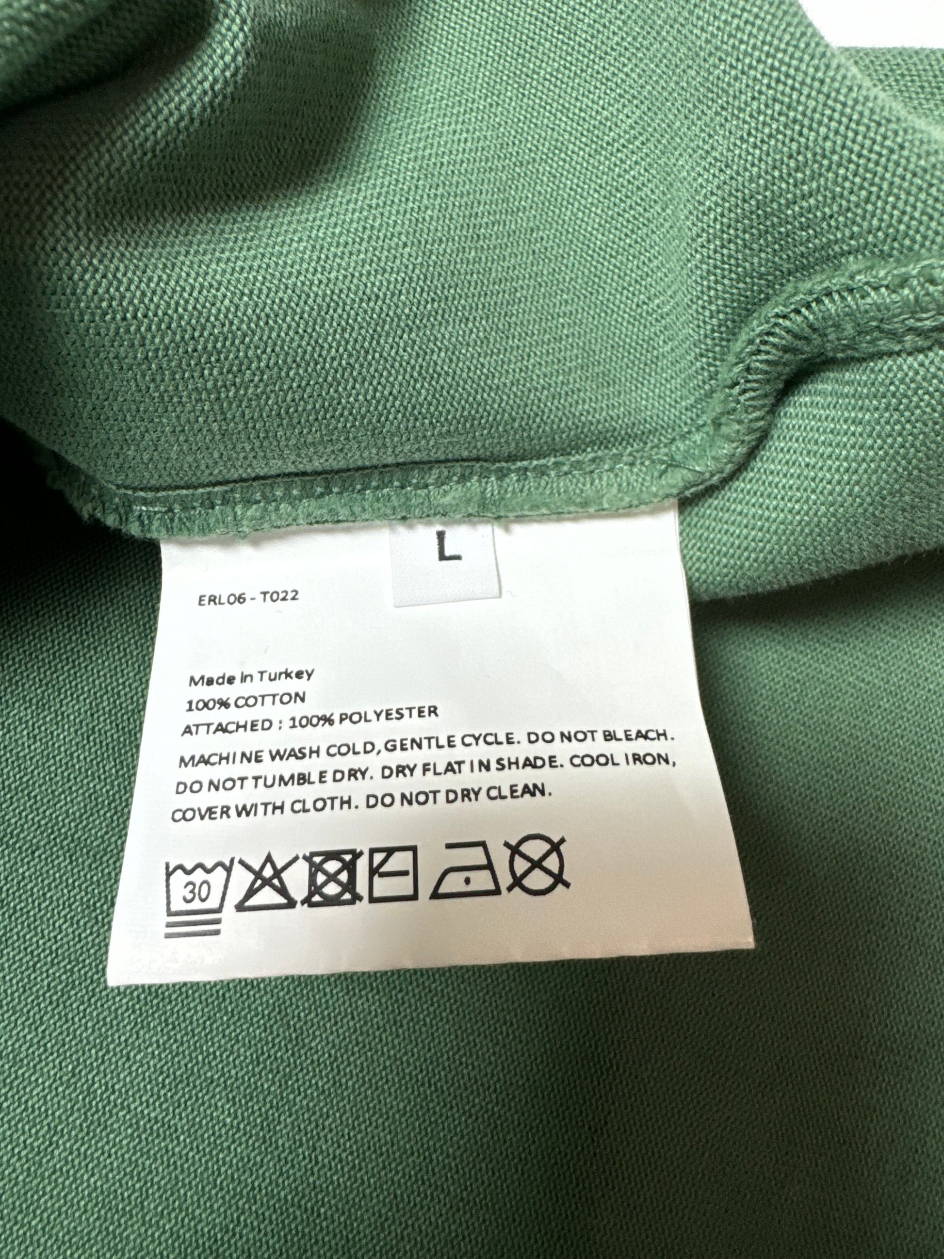 ERL "83" Olive Green American Football Tee