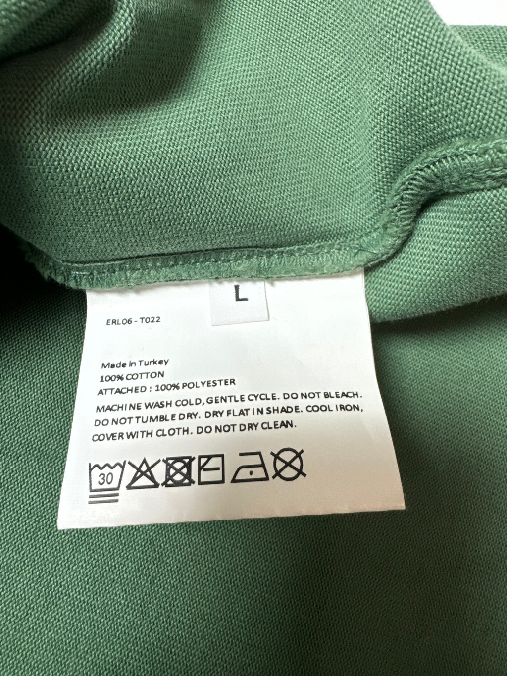 ERL "83" Olive Green American Football Tee