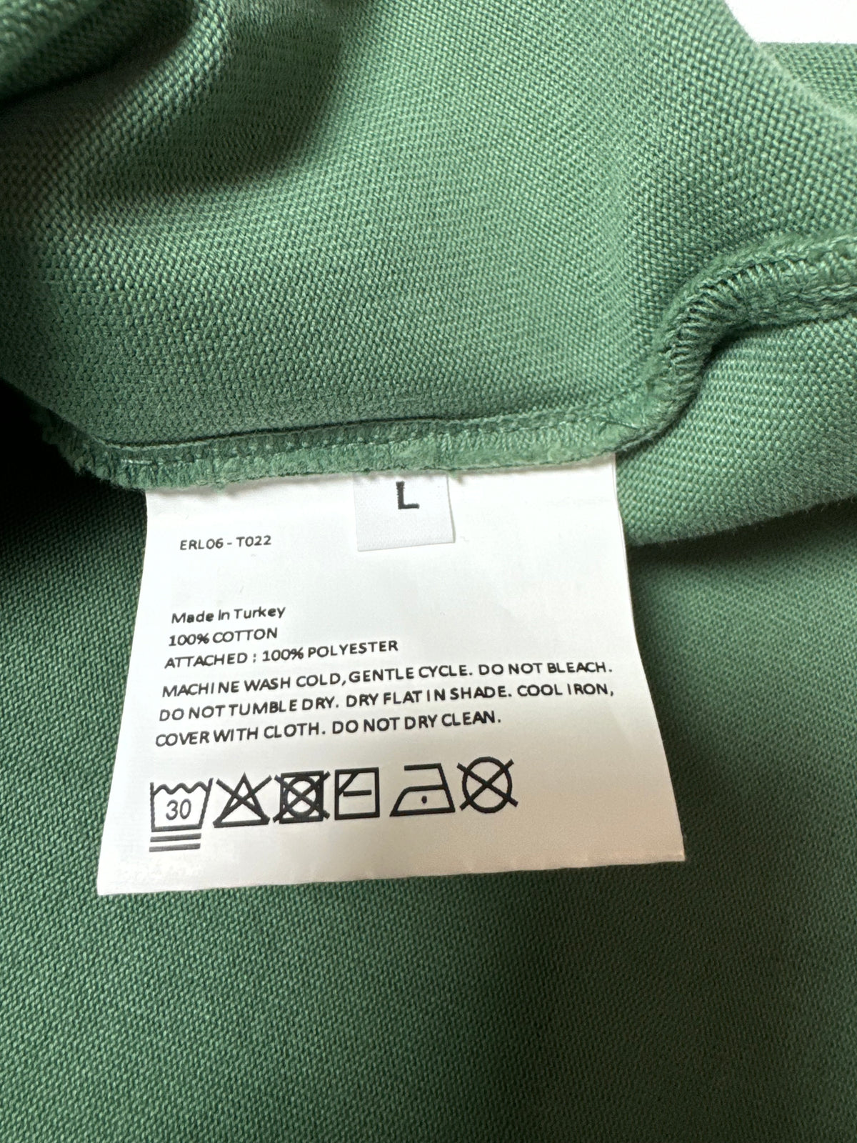 ERL "83" Olive Green American Football Tee