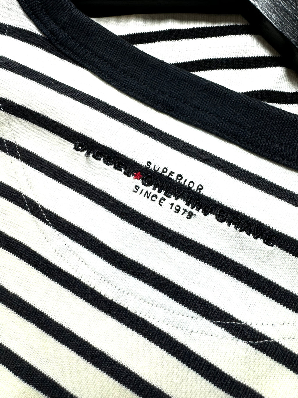 Diesel T-Wallace Stipe Tee