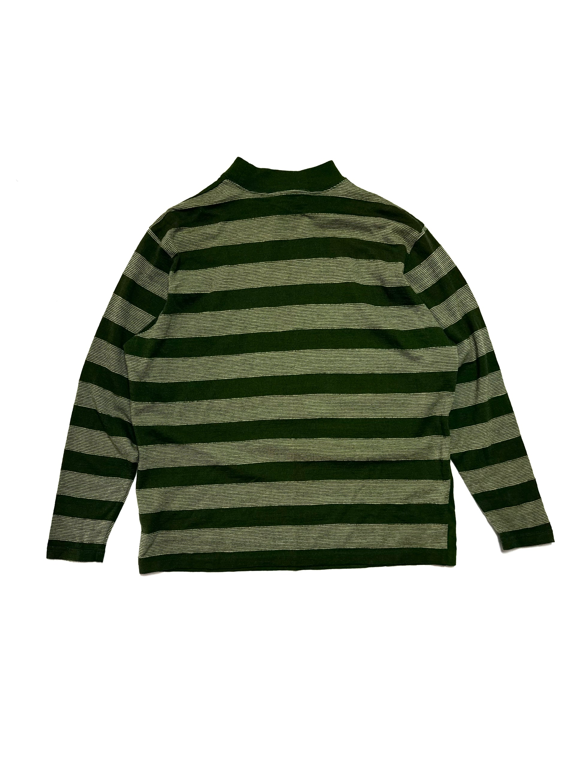 Issey Miyake Hai Sport Green Wool Long Sleeve
