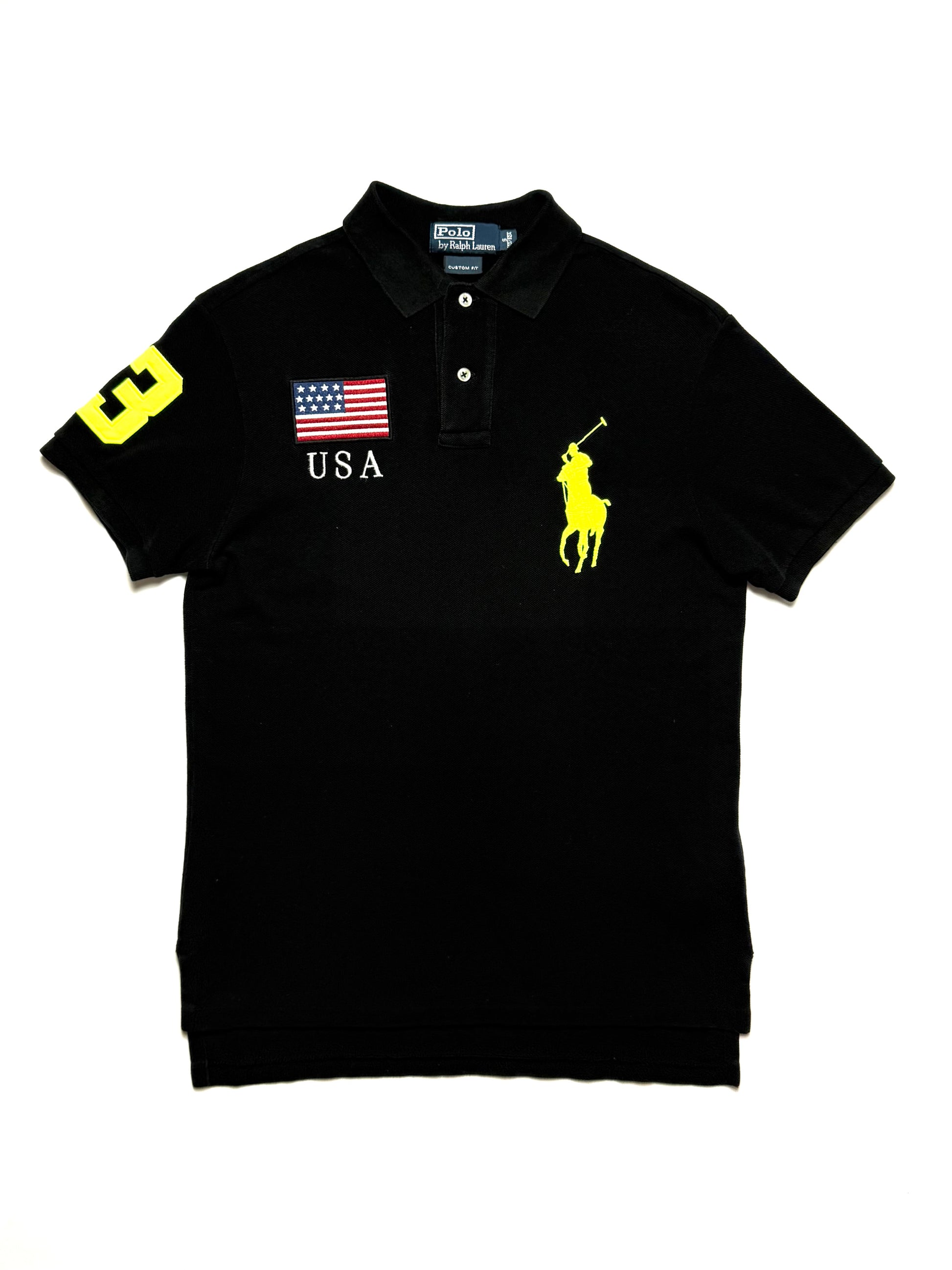 POLO By Ralph Lauren Black USA Shirt