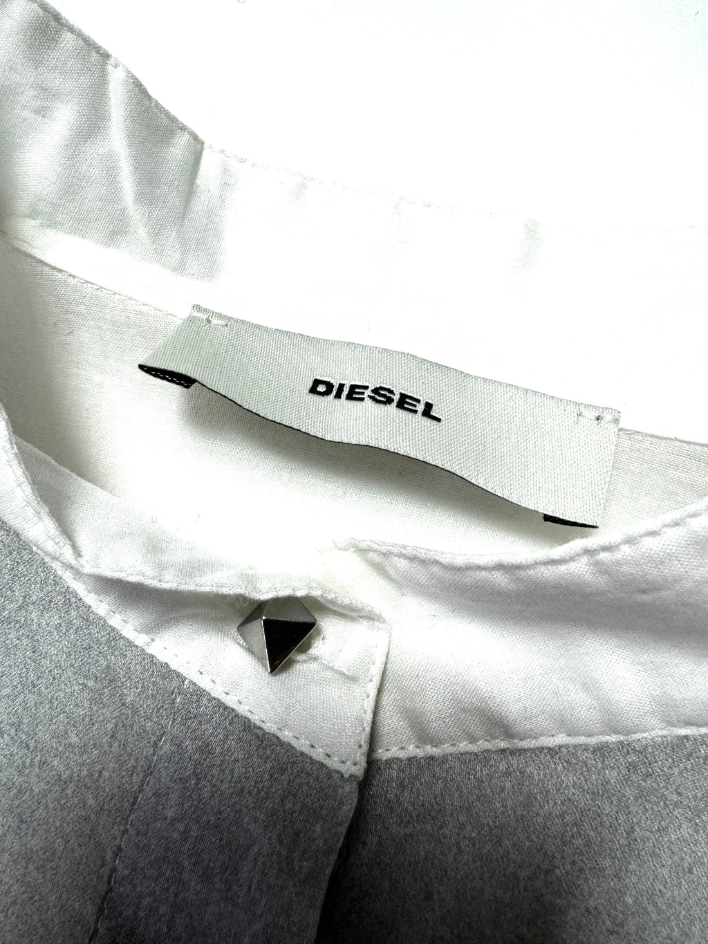 Diesel B&W Floral White Shirt