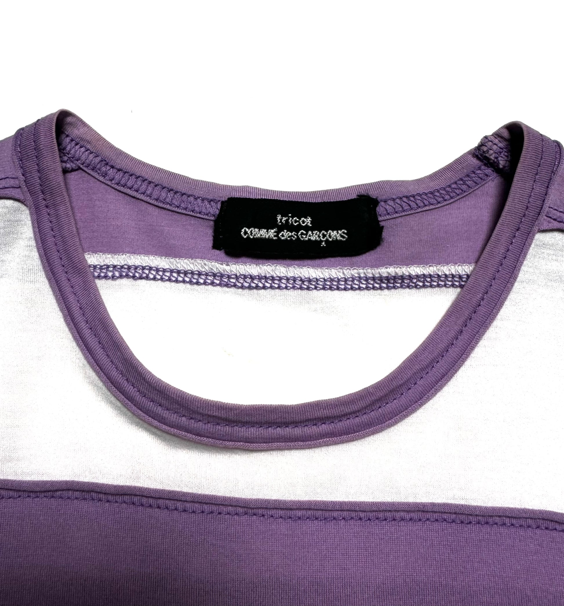 Comme des Garçons Tricot Purple Tanktop