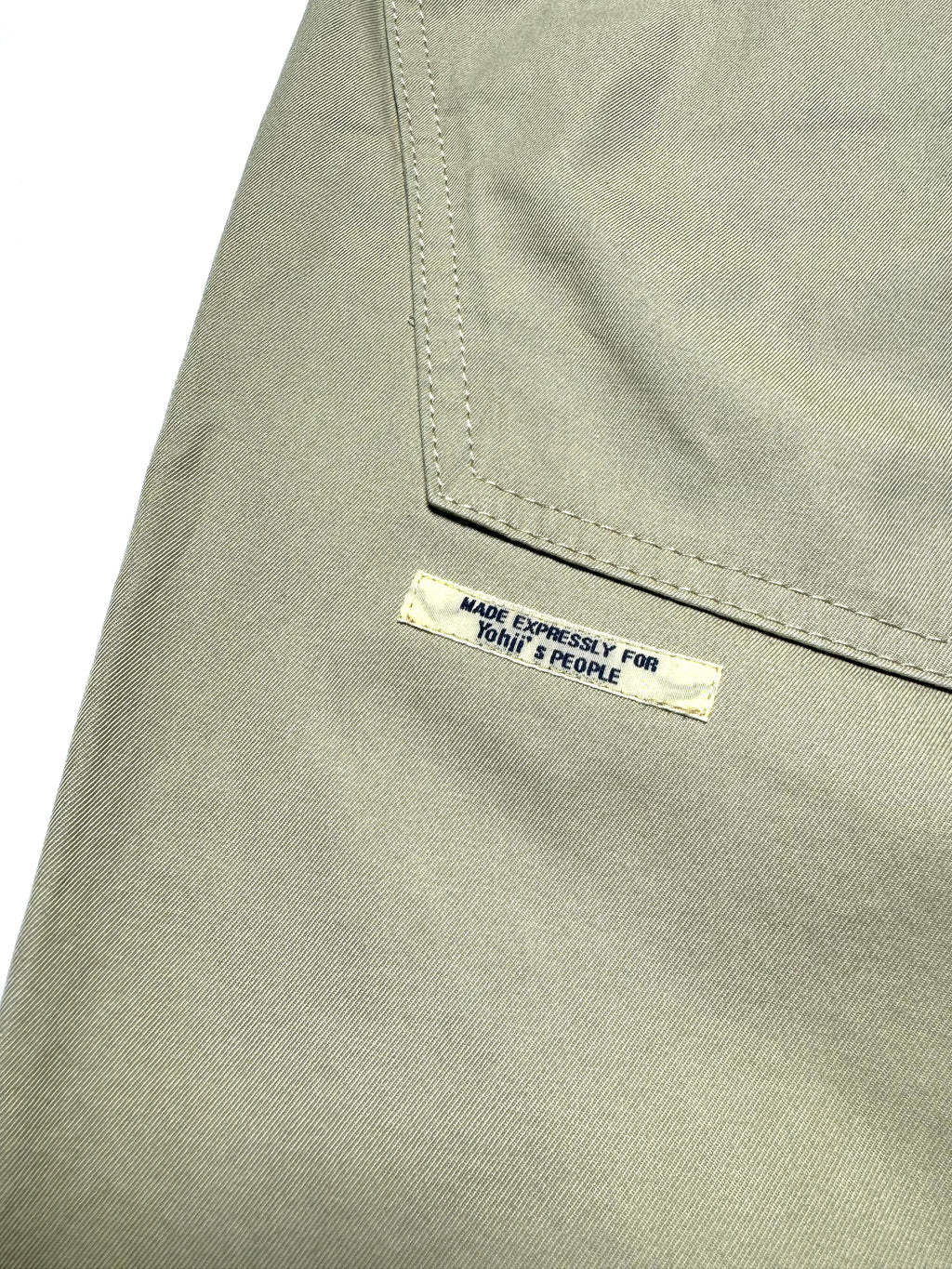 Yohji Yamamoto Regulation Low Crotch Hybrid Pant