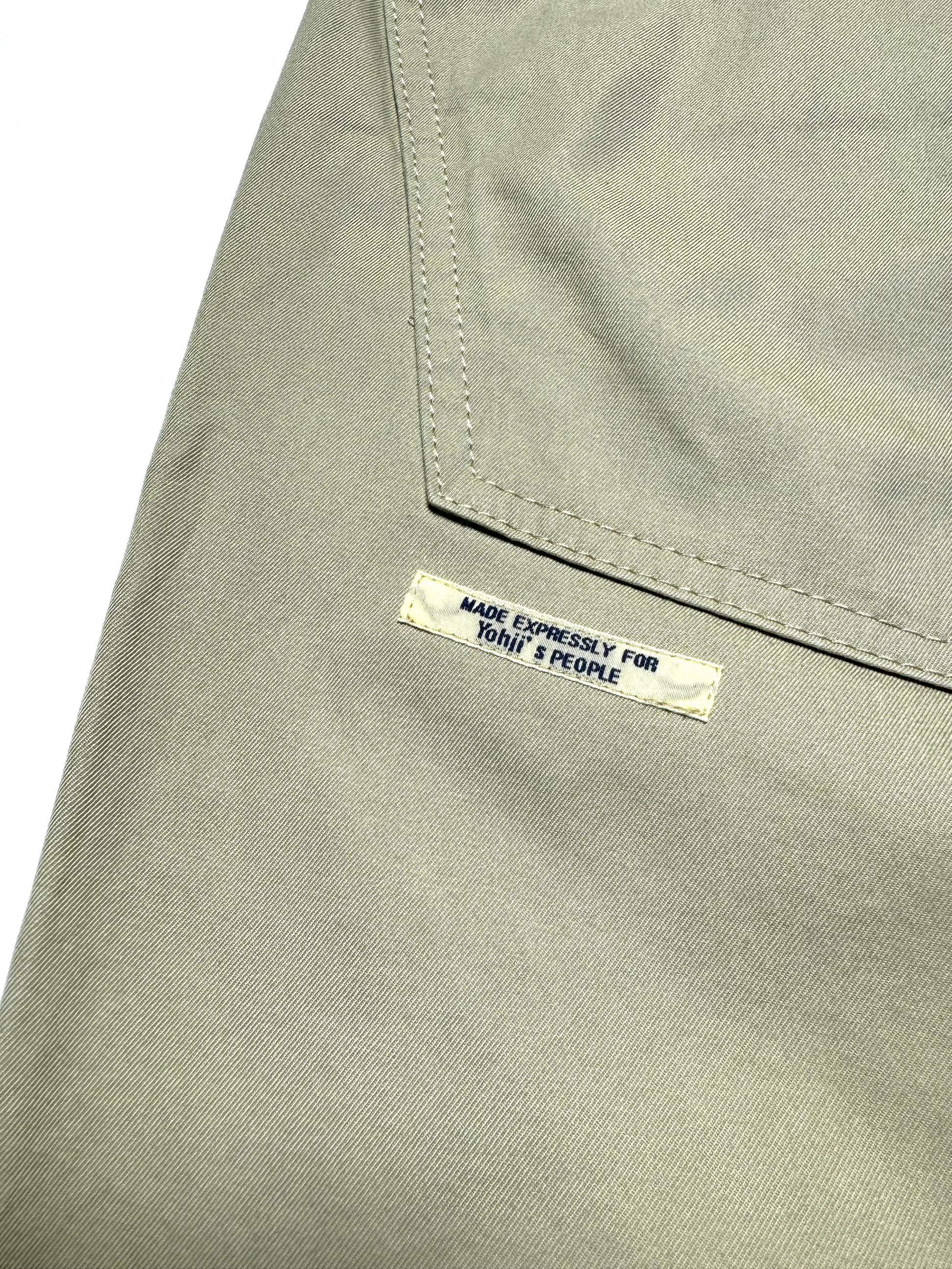 Yohji Yamamoto Regulation Low Crotch Hybrid Pant