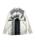Diesel B&W Floral White Shirt