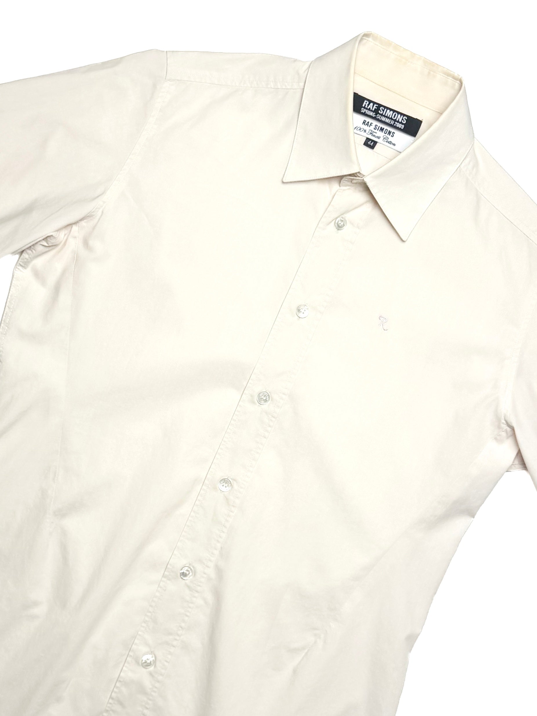 RAF SIMIONS SS09 Embroidered Button Up Shirt