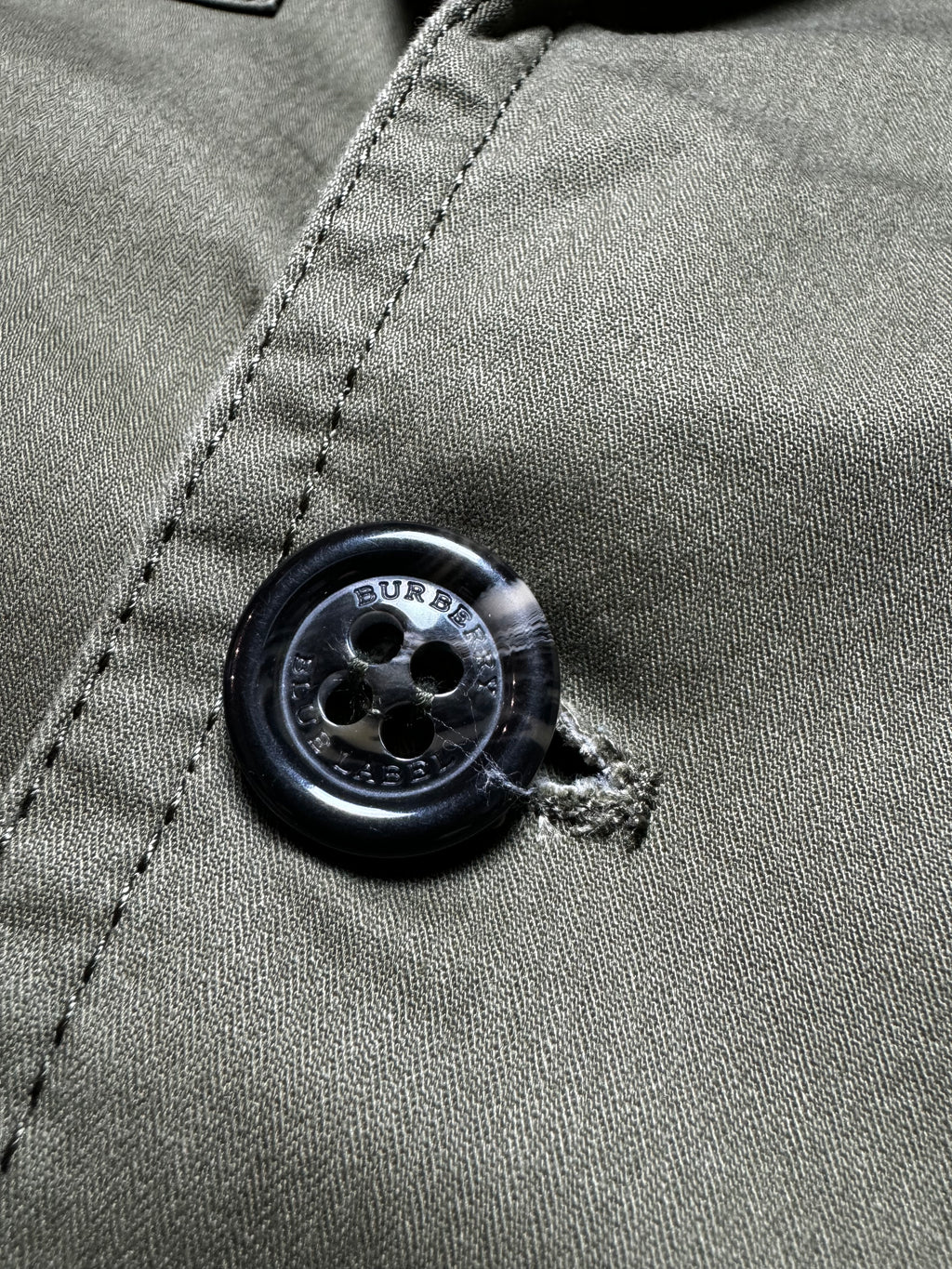 Burberry Blue Label Army Green Jacket