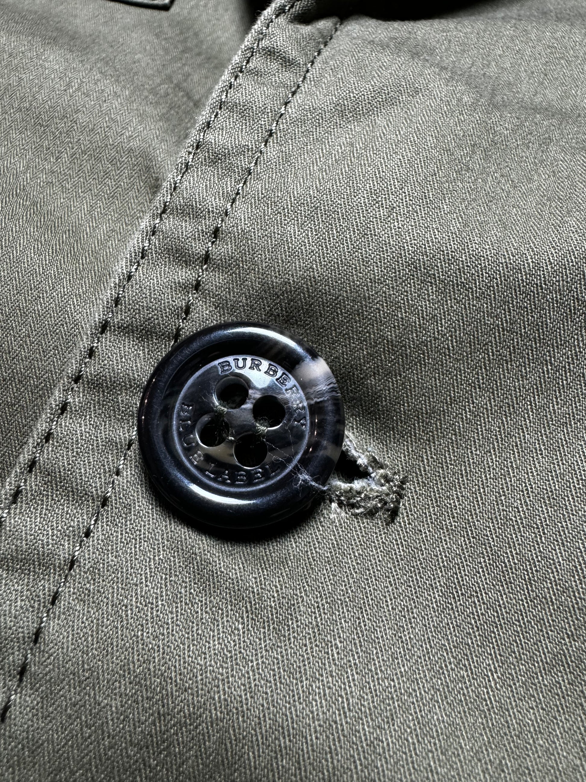 Burberry Blue Label Army Green Jacket