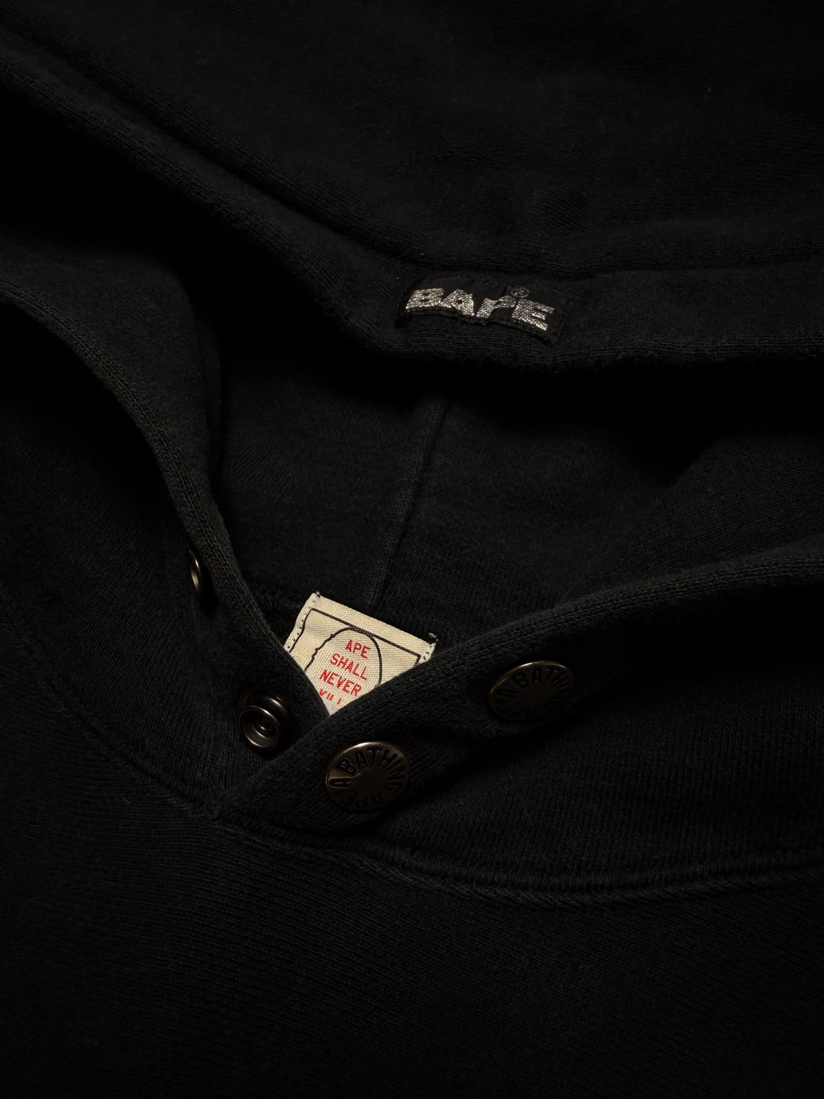 BAPE Orange Baby Milo Hoodie 90s