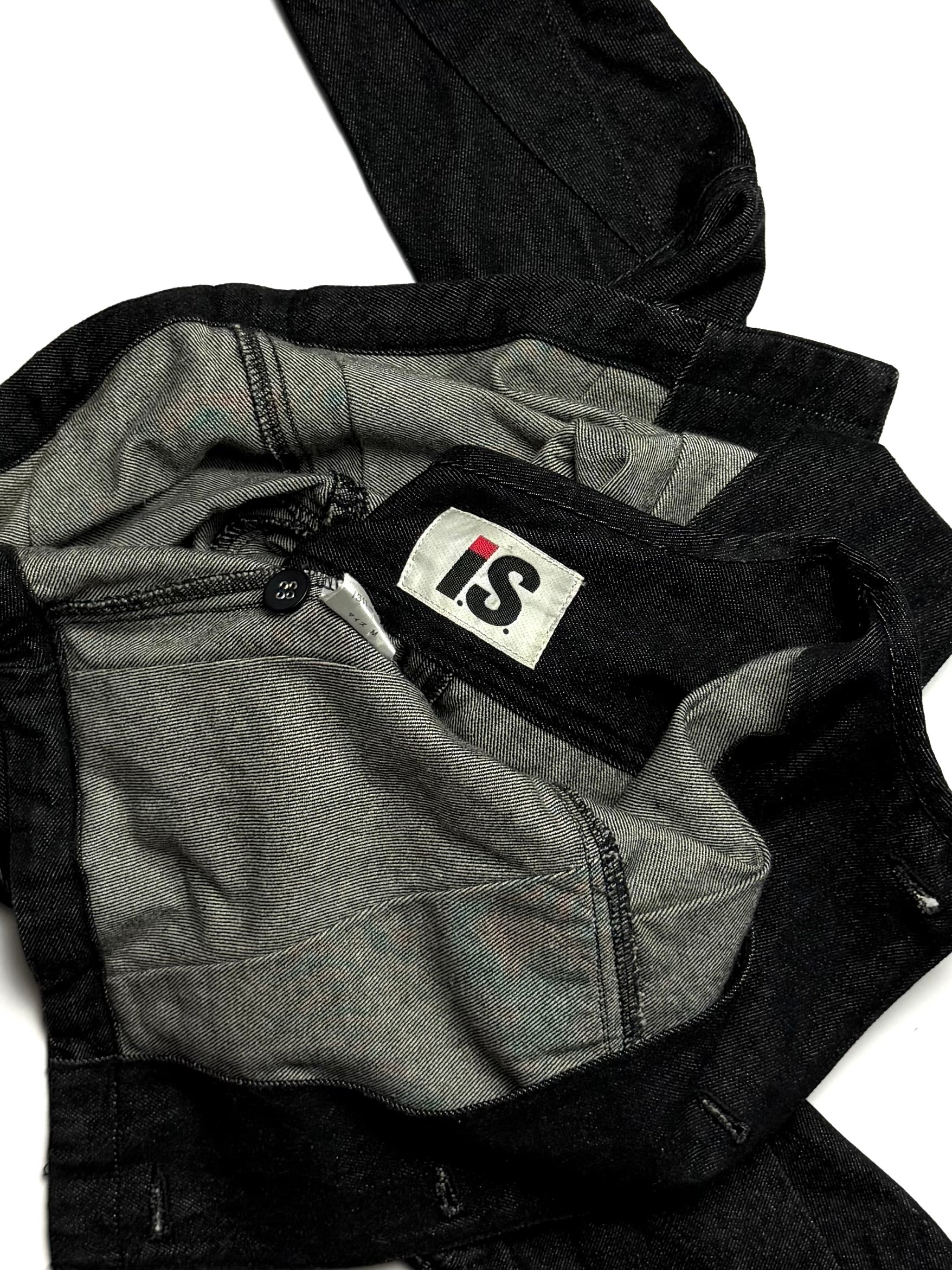 Issey Miyake Sport Cropped Denim Jacket