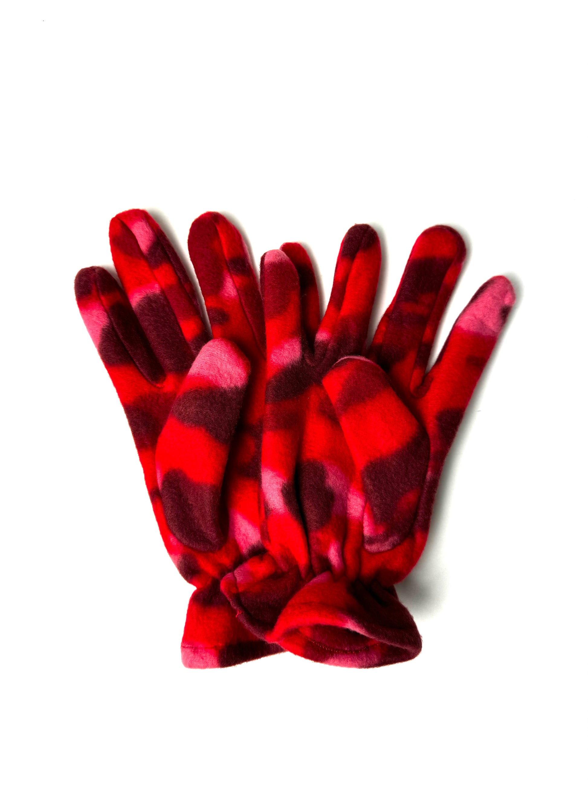 BAPE Red Camo Glove