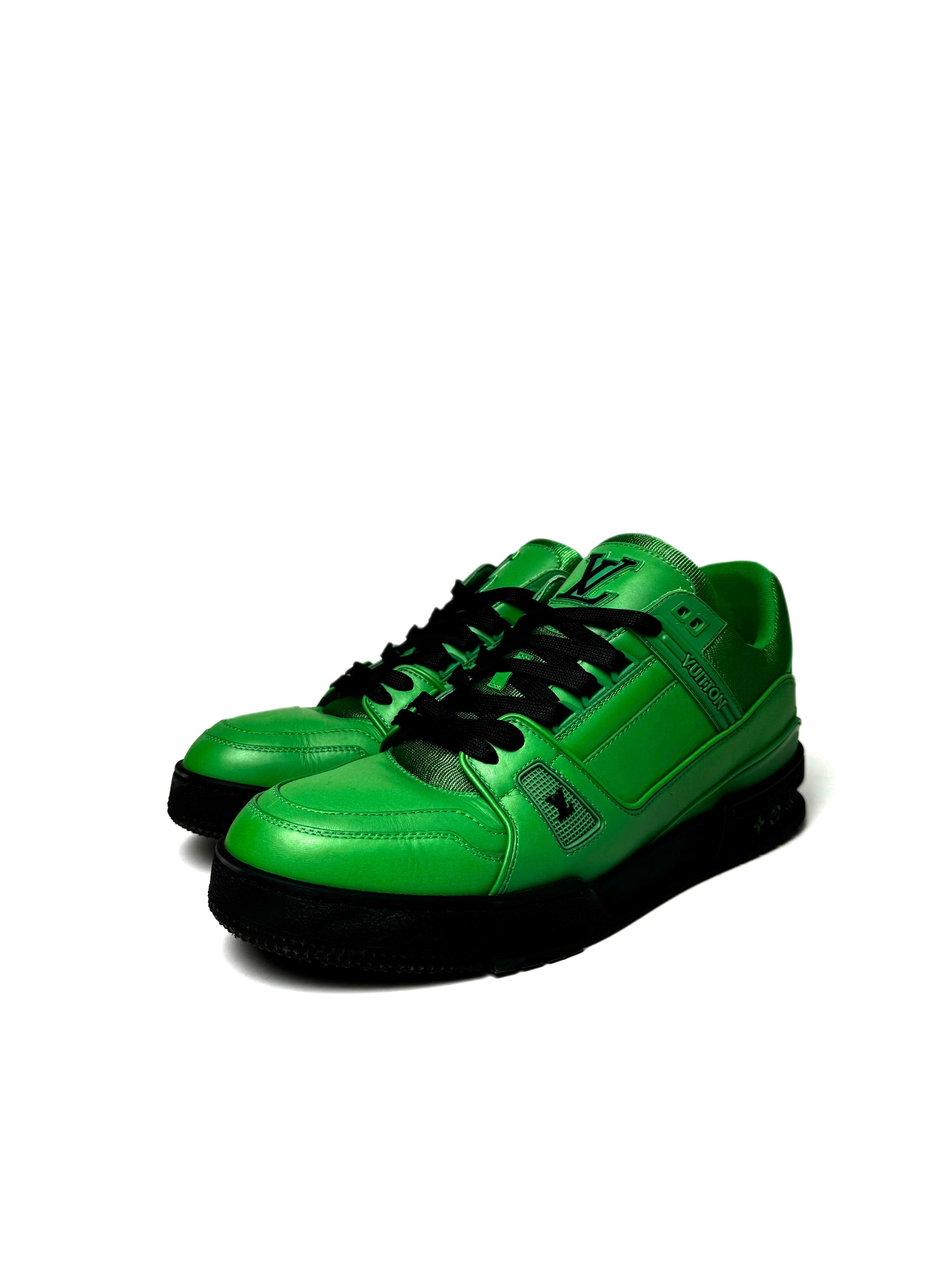 Louis Vittuon x Virgil Abloh Green Sneaker