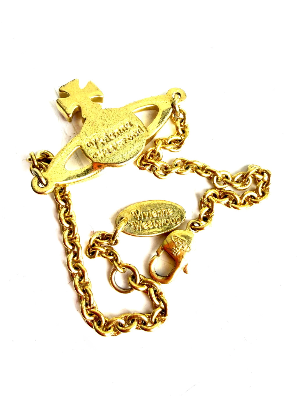 Vivienne Westwood Embellished Mayfair Bas Relief Bracelet