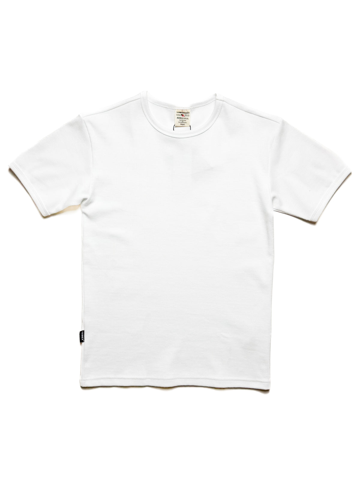 AVIREX Around Neck Rib T shirt
