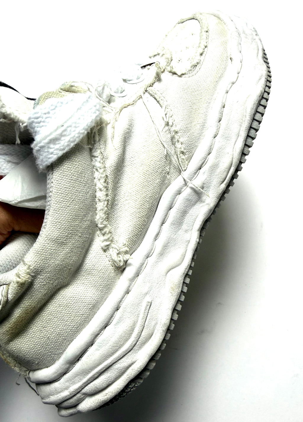 Maison Mihara Yasuhiro Wayne Puffer OG Sole Canvas Low Sneaker