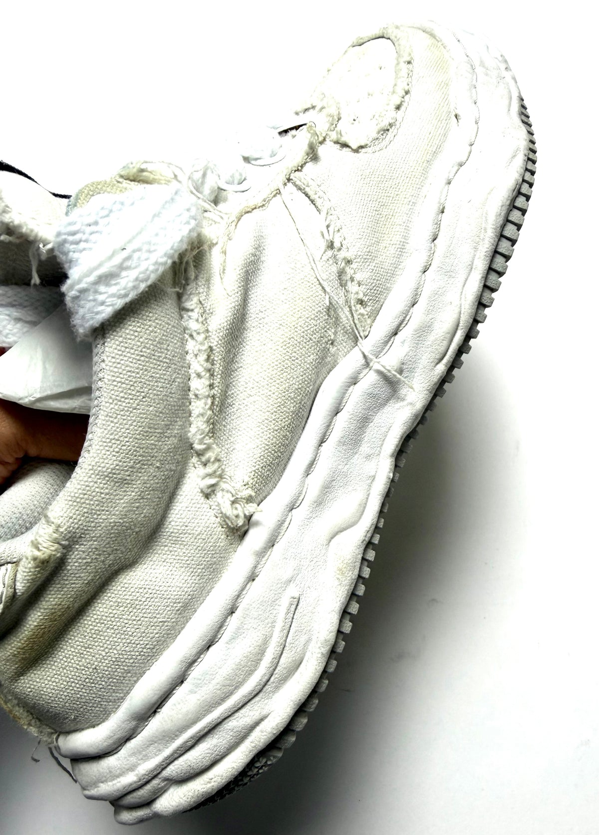 Maison Mihara Yasuhiro Wayne Puffer OG Sole Canvas Low Sneaker