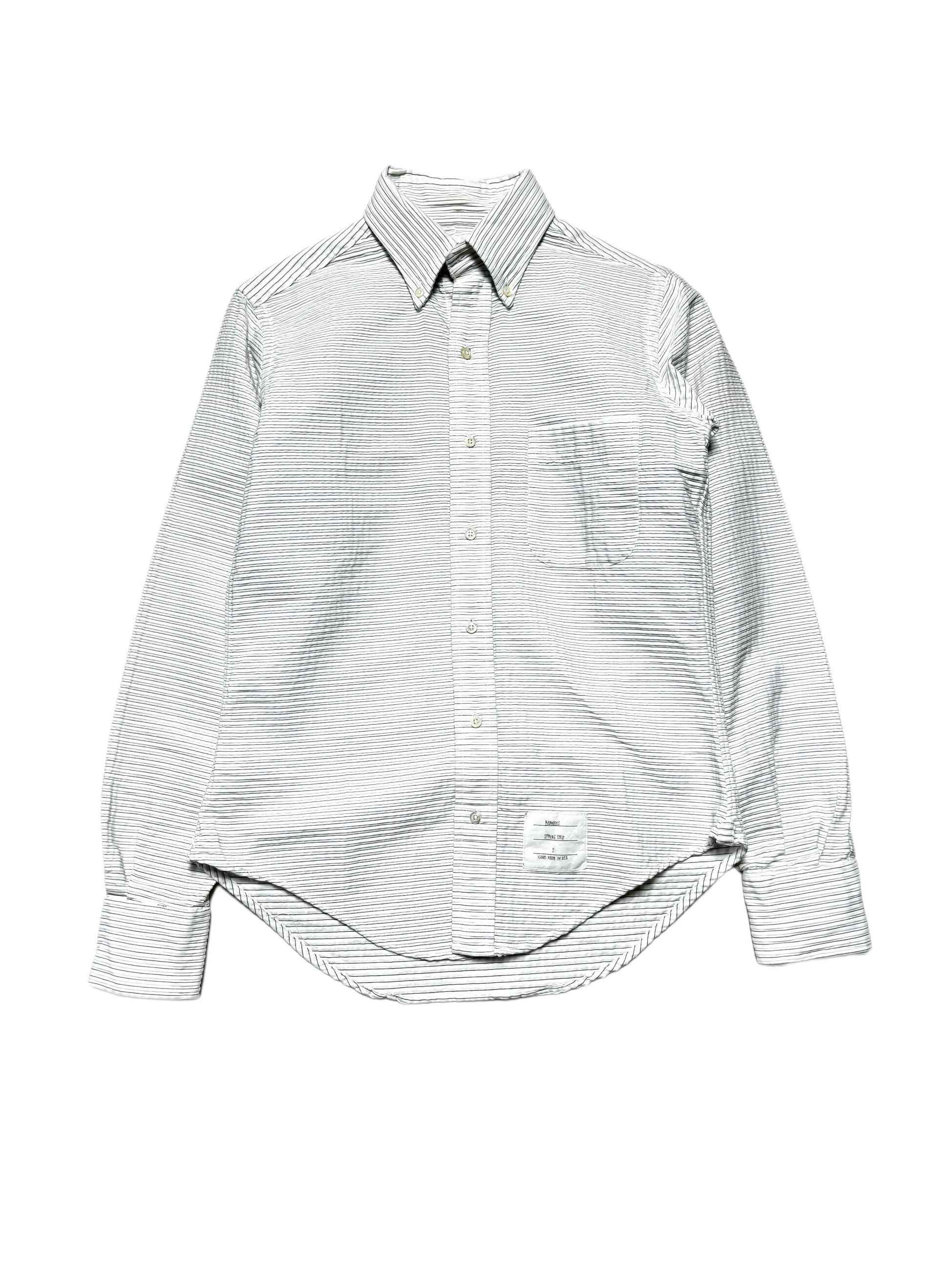 Thom Browne Barneys White Oxford Shirt 2008