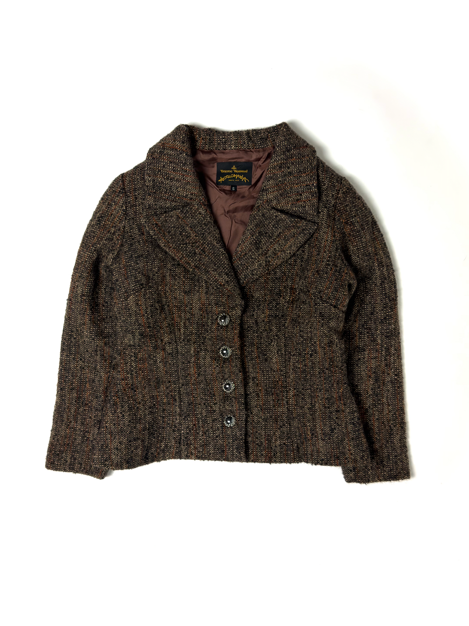 Vivienne Westwood Brown Wool Jacket