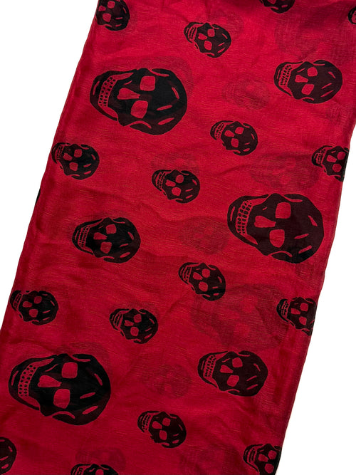 ALEXANDER MCQUEEN Skull Scarf