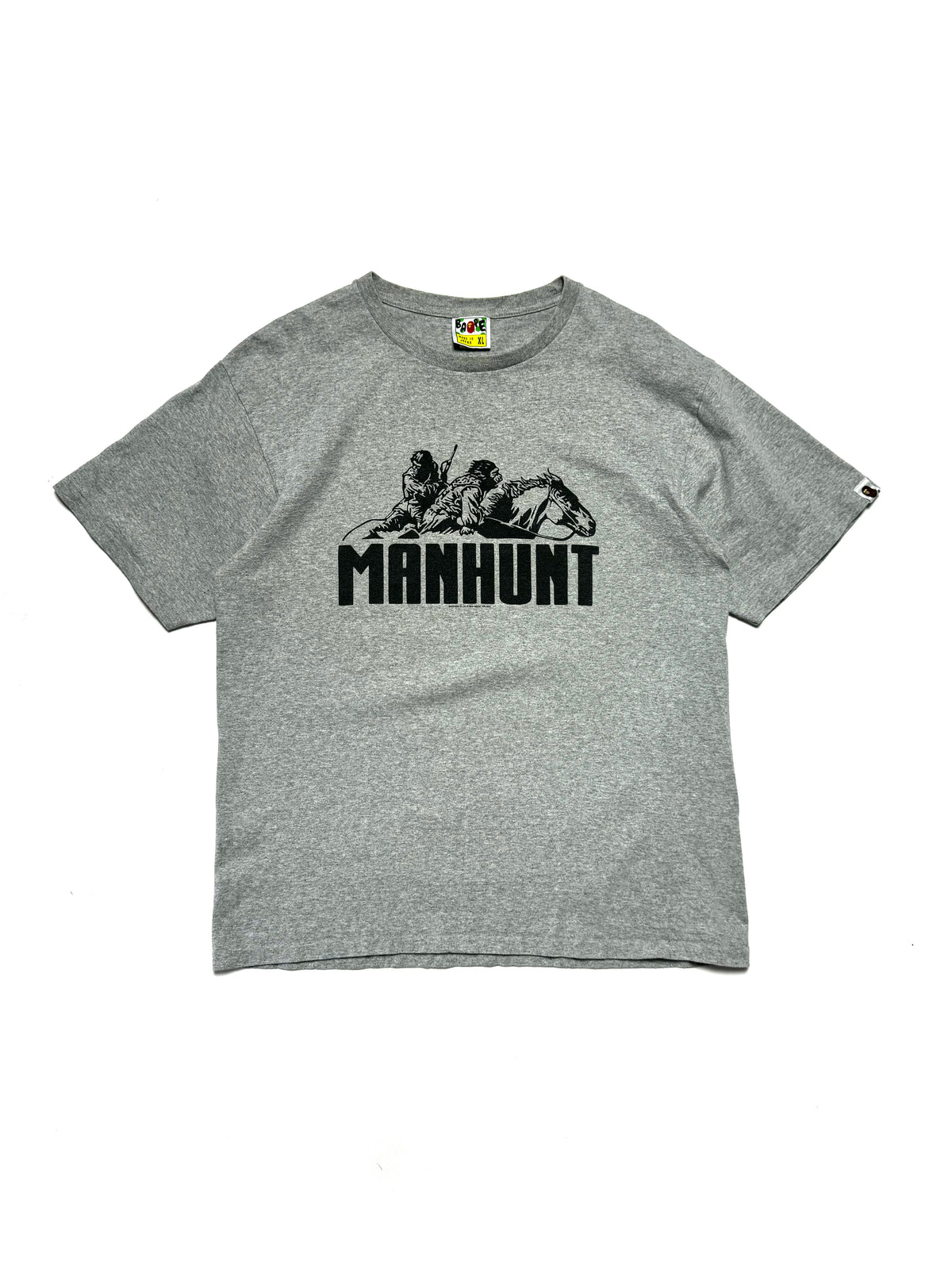 BAPE Manhunt Grey Tee 2009