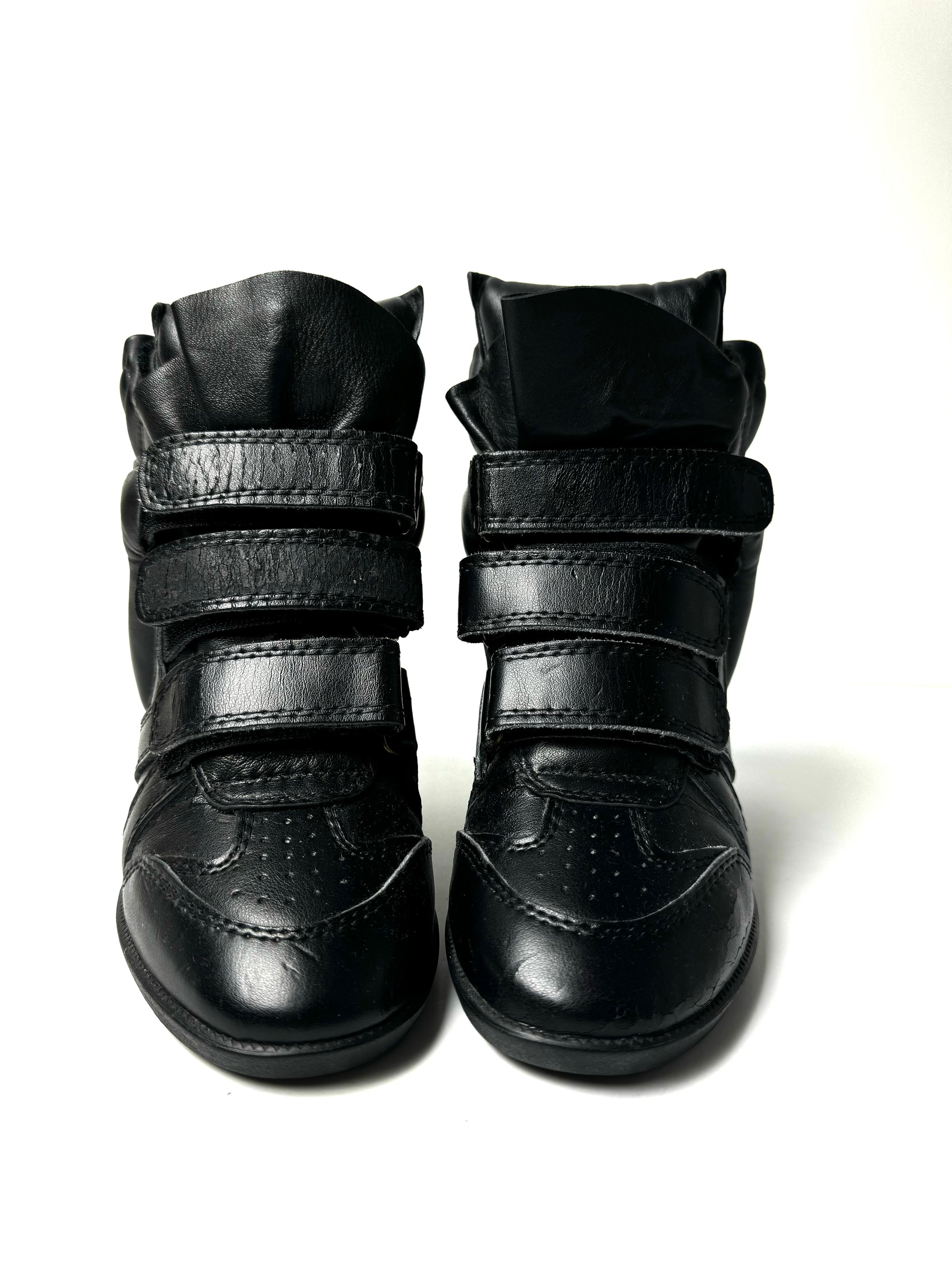 Isabel Marant Black Leather Bekett Boot