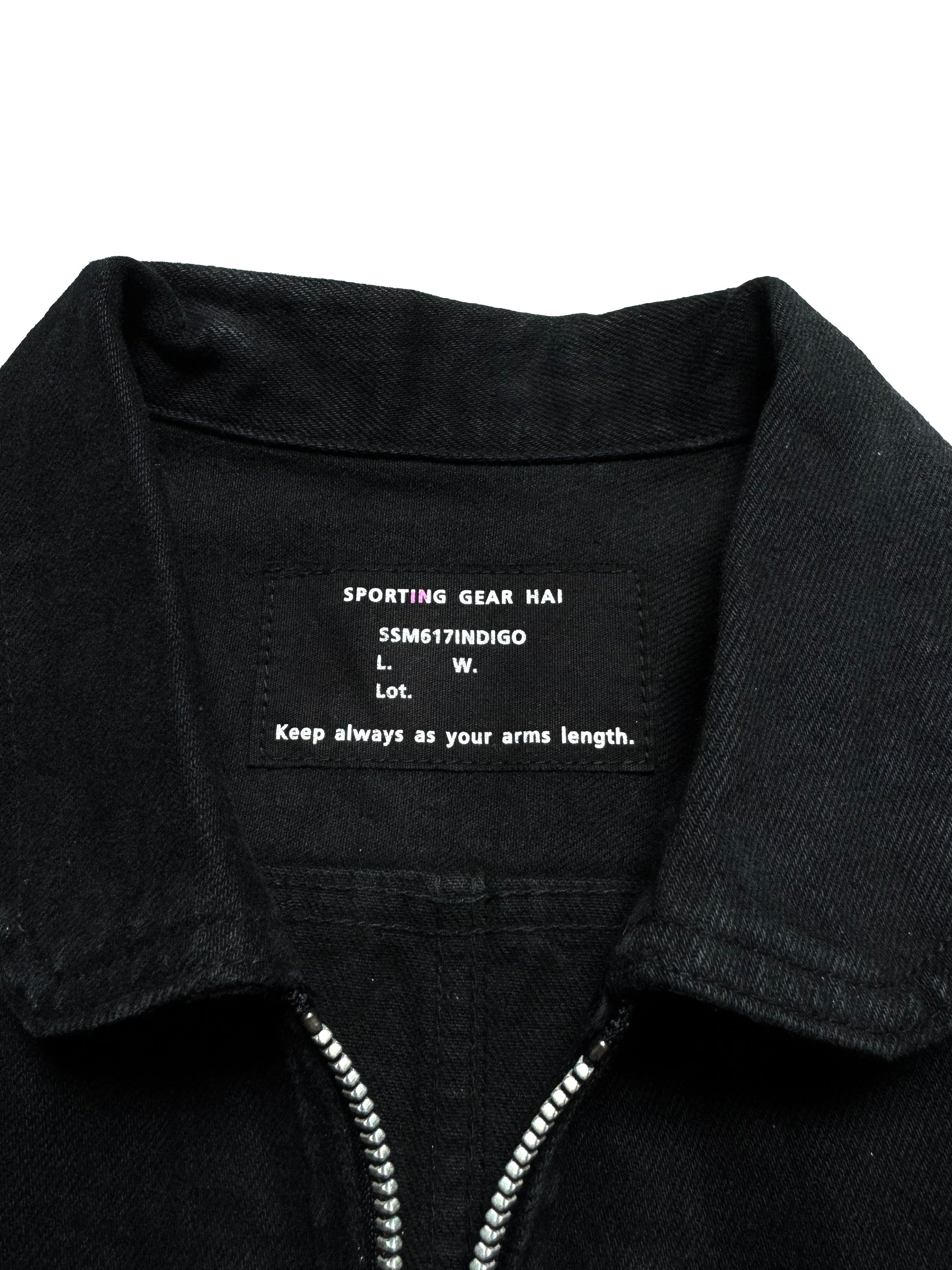 Issey Miyake Hai Sport Black Jacket 80s