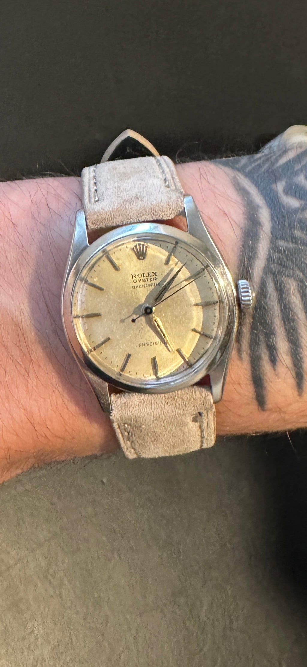 Rolex Oyster Speedking Percision 1954 Watch