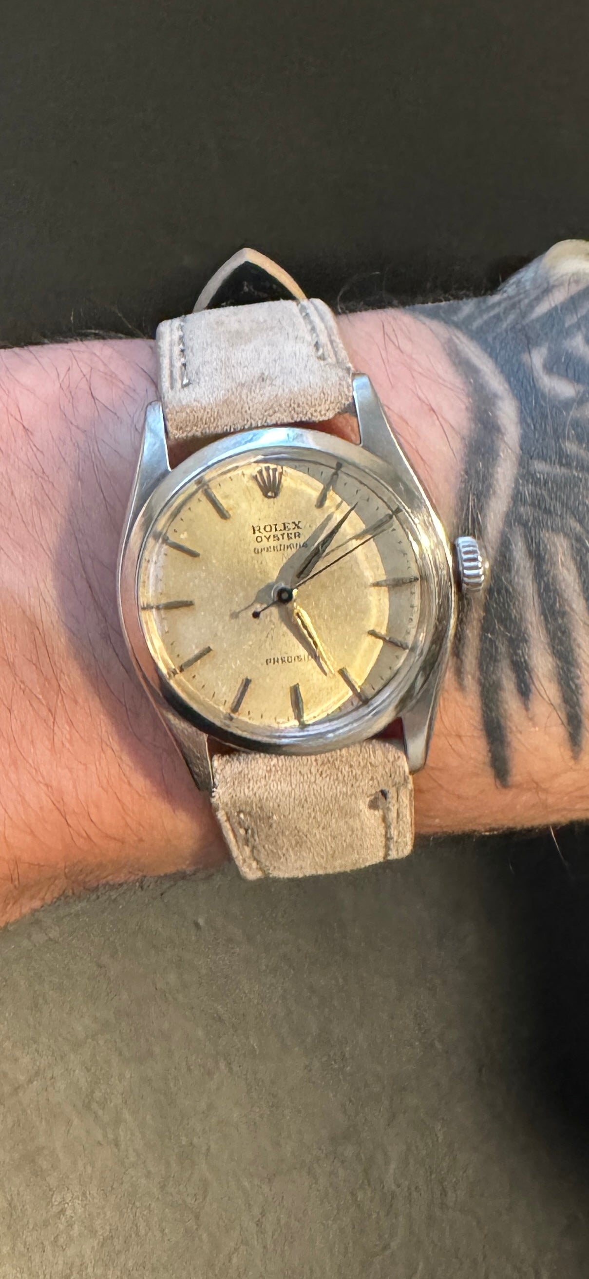 Rolex Oyster Speedking Percision 1954 Watch