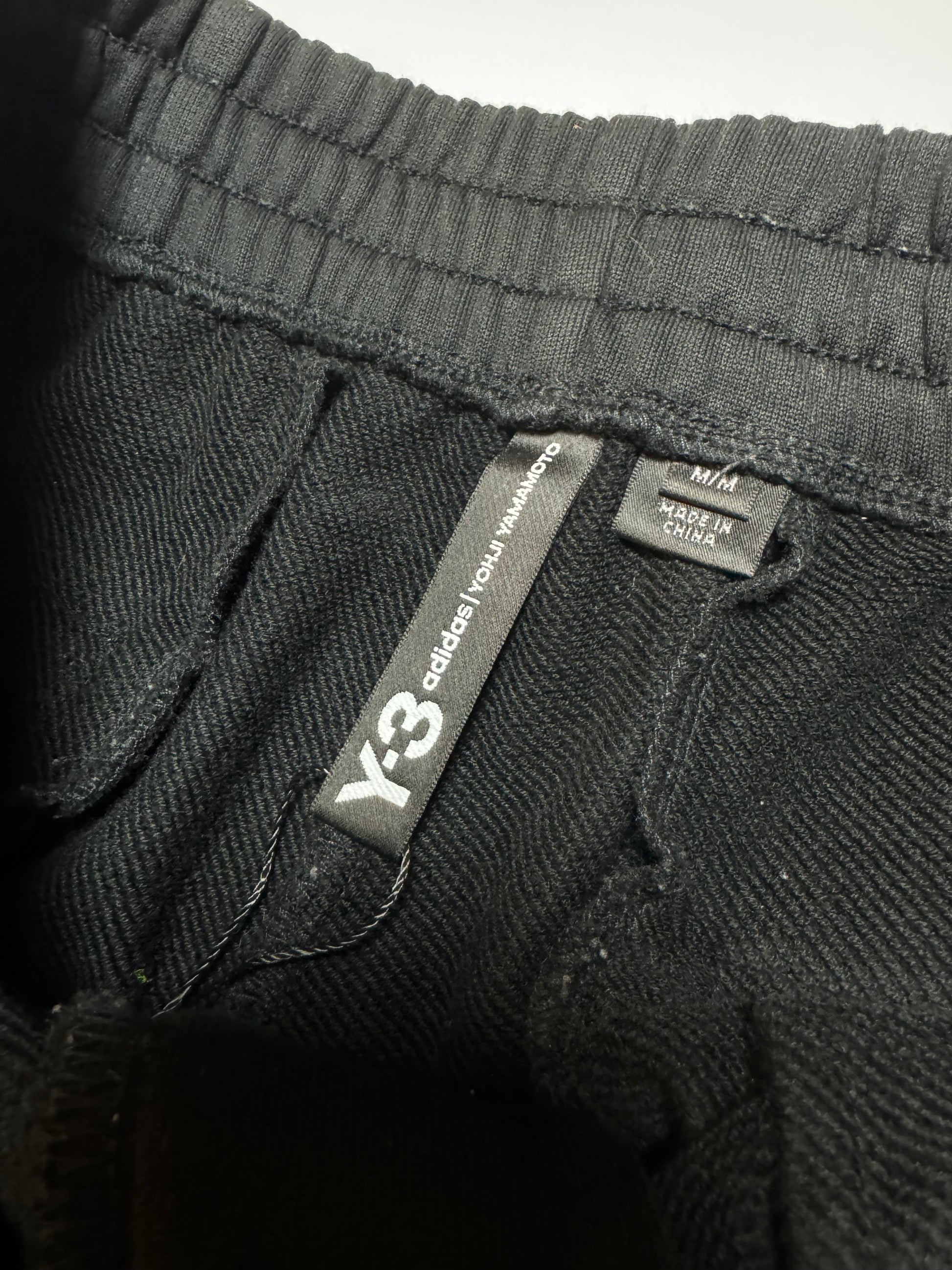 Y-3 Adidas Black Baggy Pant