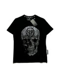 Philipp Plein Skull Rhinestone Tee