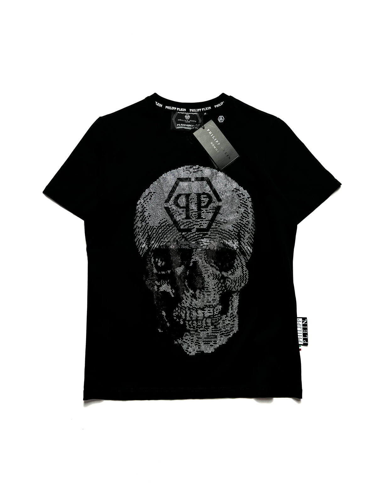 Philipp Plein Skull Rhinestone Tee