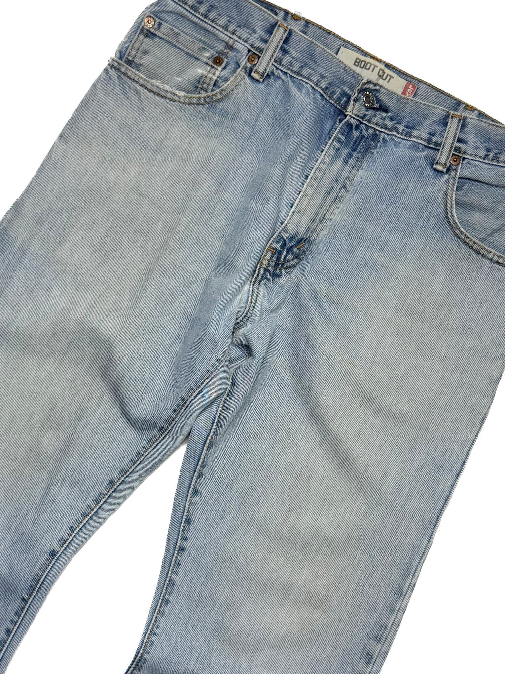Levi’s 517 Washed Denim Flared Jean Bootcut