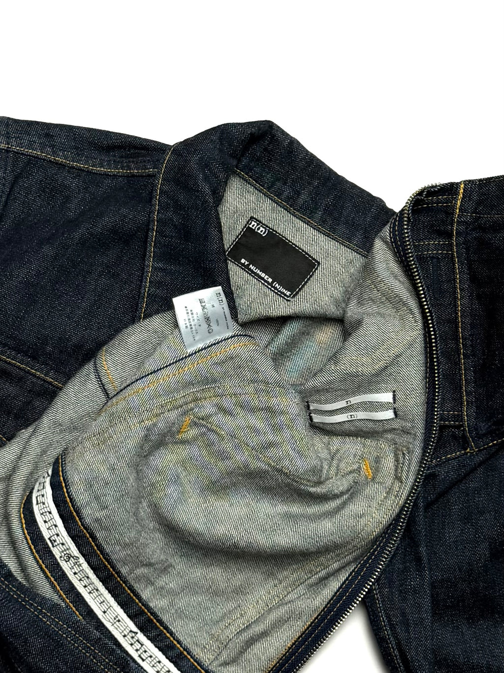 NUMBER NINE Dark Two Way Denim Jacket