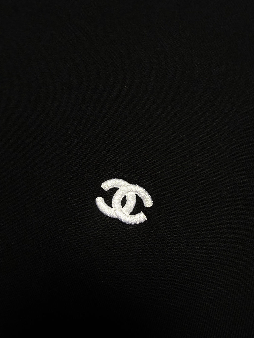 Chanel Uniform Black Tee 23S