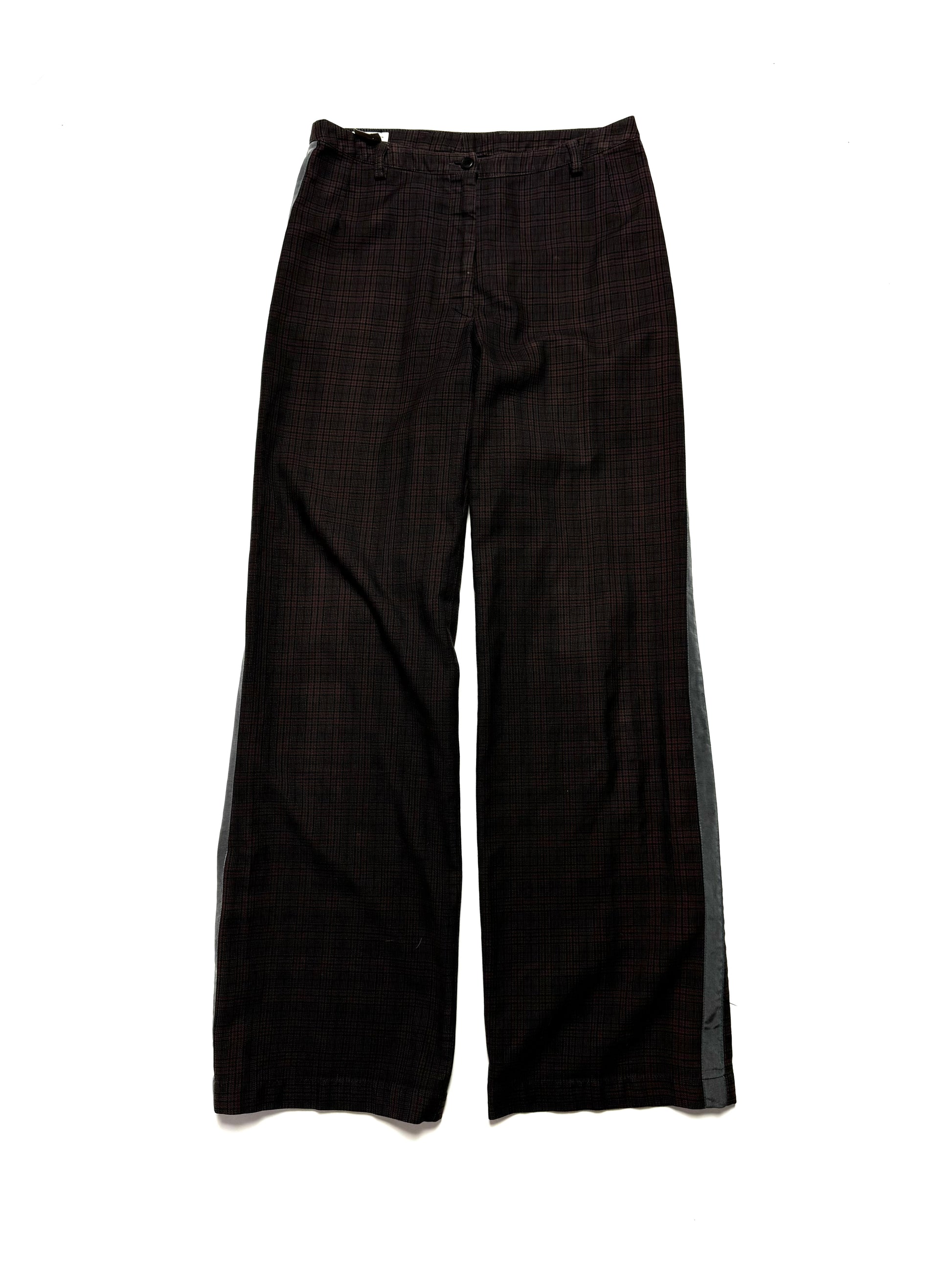 Dries Van Noten Series 40 Plaid Check Pant