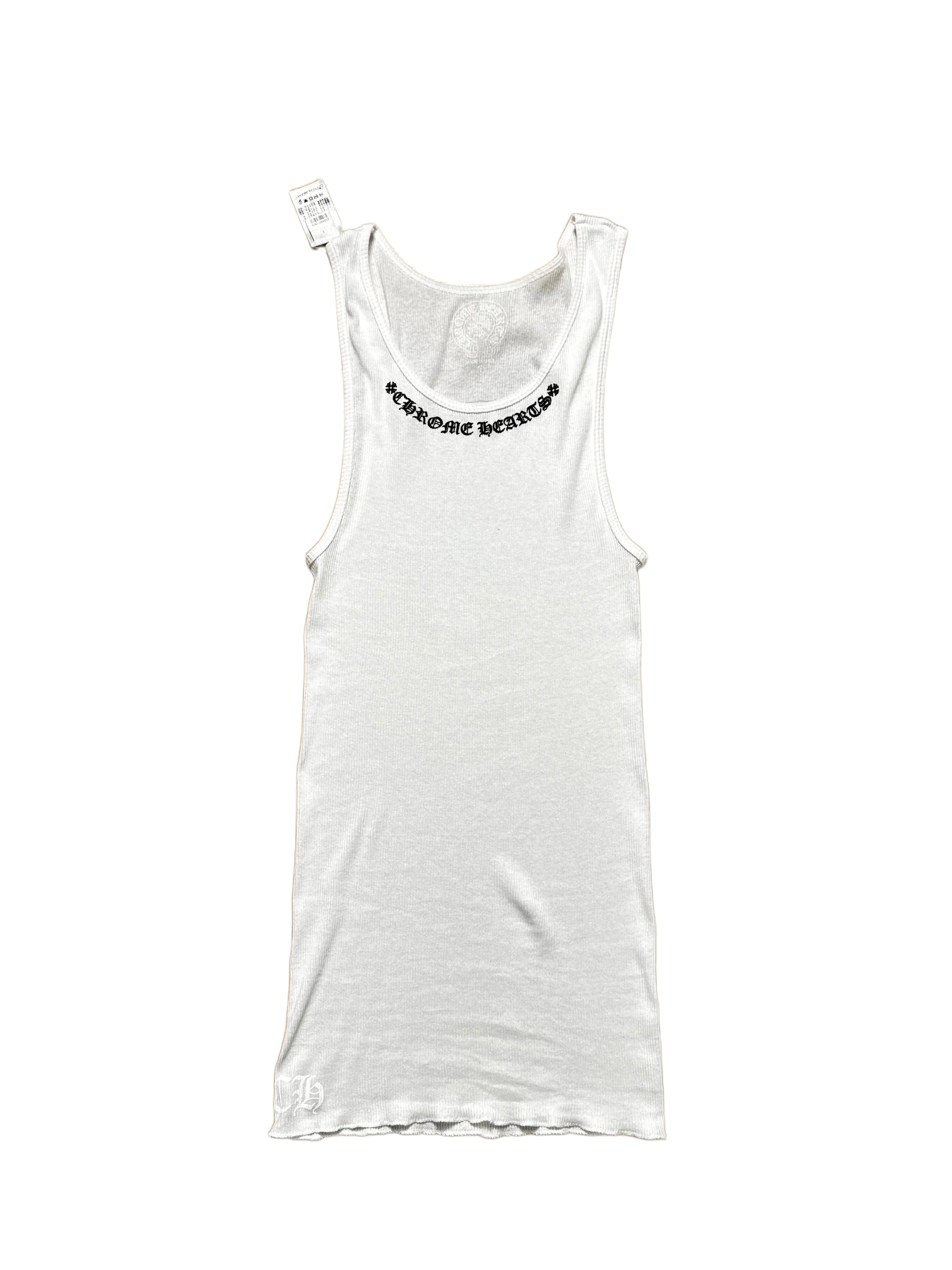 Chromehearts Cross White Tantop