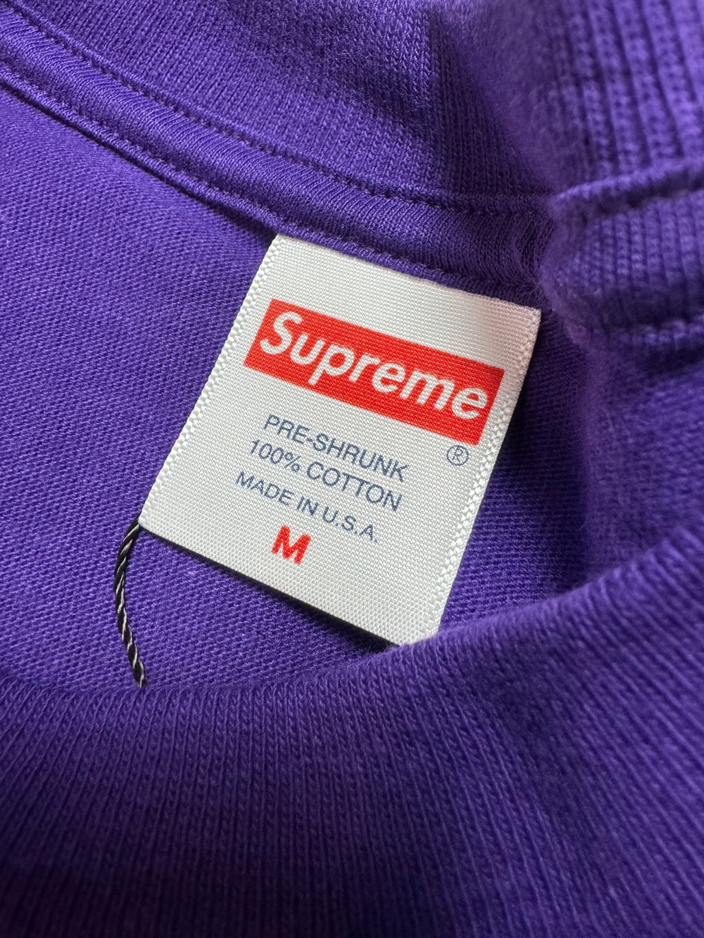 Supreme No more shit Purple  Tee