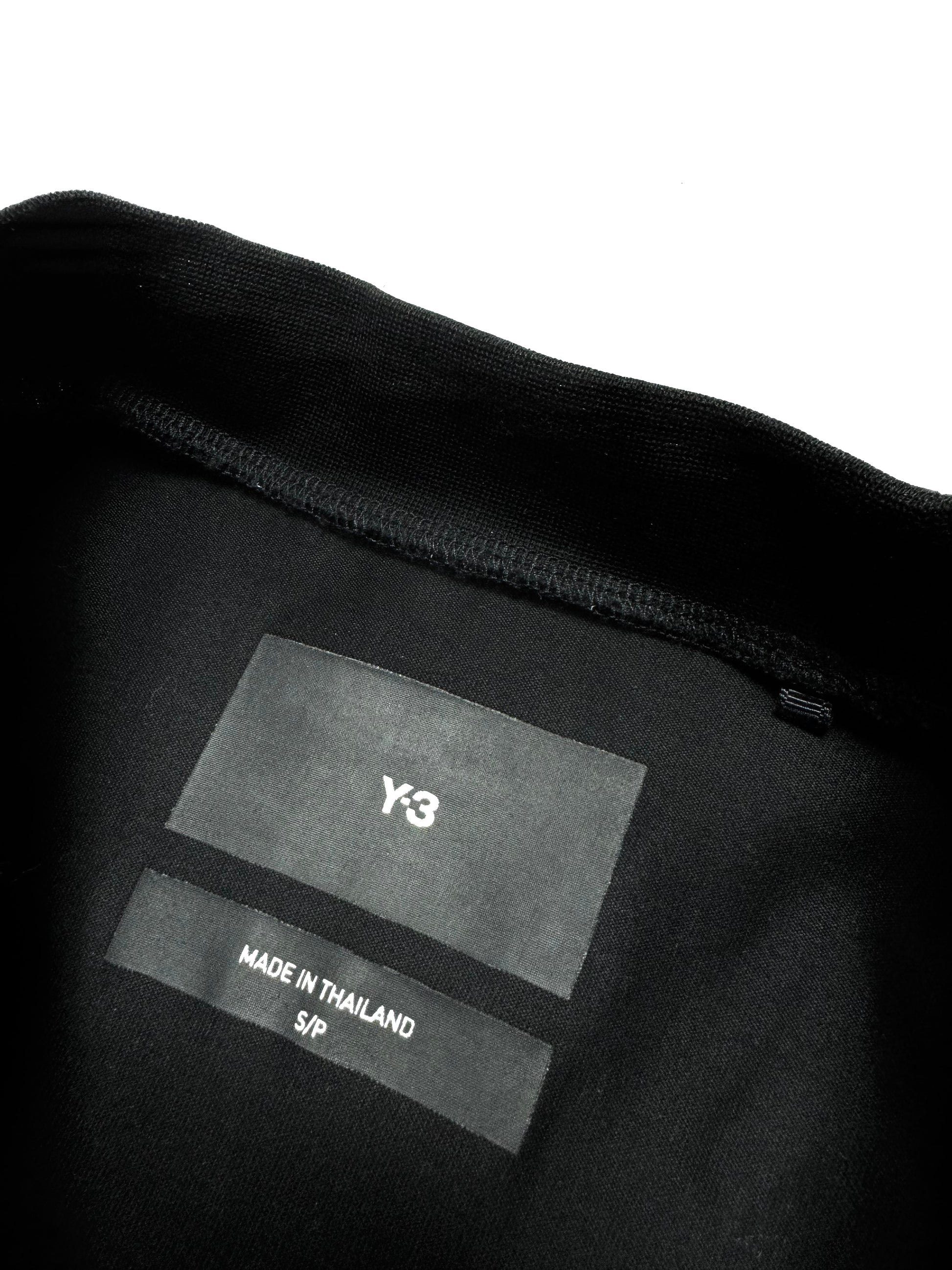 Y3 Adidas Black Tee